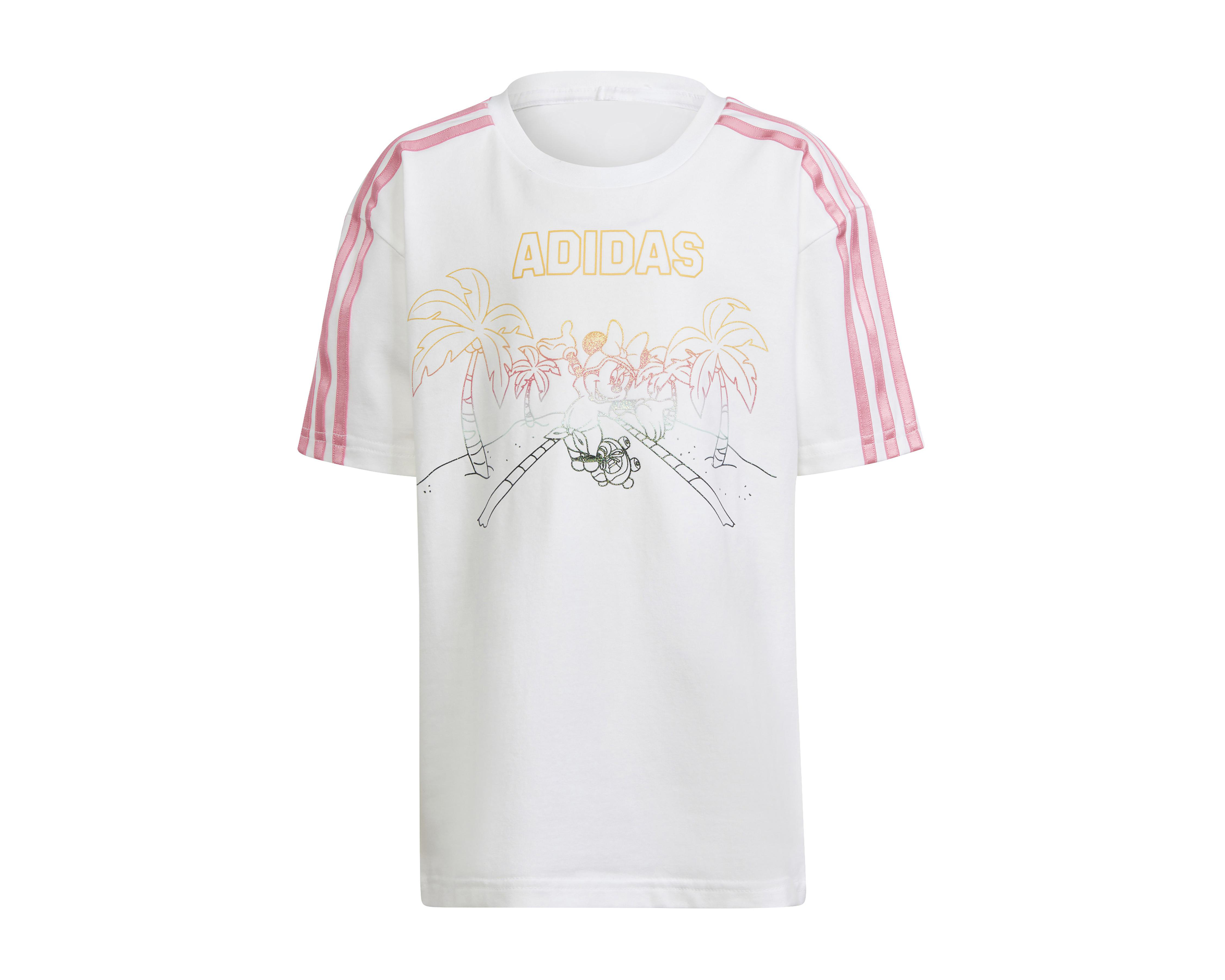 Foto 2 pulgar | Playera Minnie Mouse Adidas Juvenil