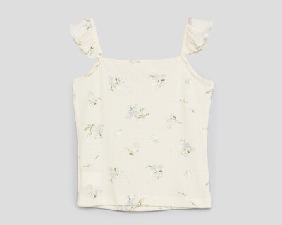 Foto 2 | Blusa Refill sin Mangas Floral para Niña