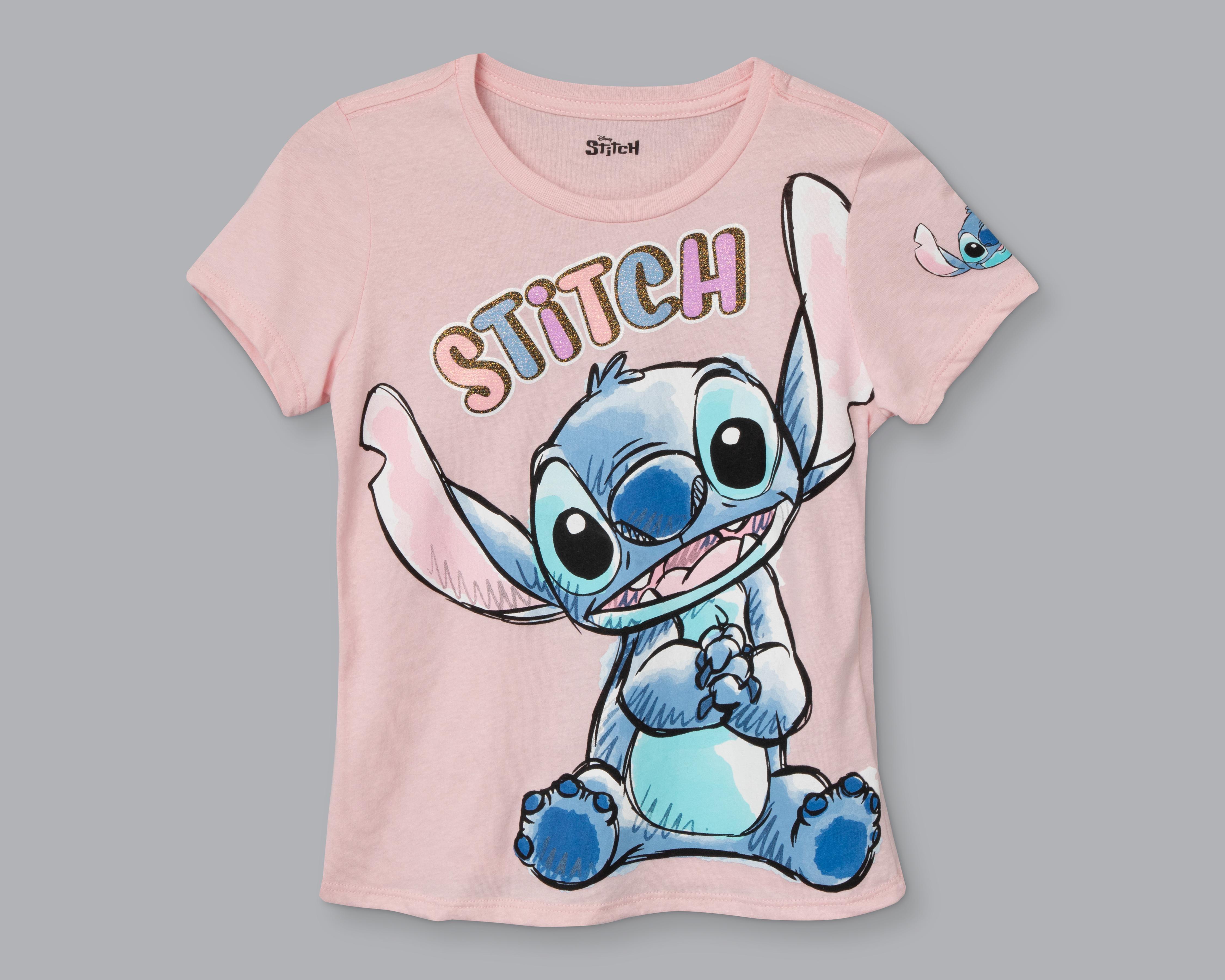 Foto 2 pulgar | Playera Disney Lilo & Stitch para Niña