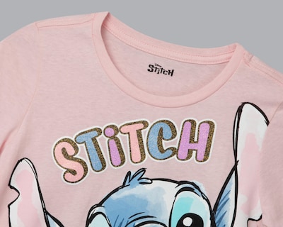 Foto 3 | Playera Disney Lilo & Stitch para Niña