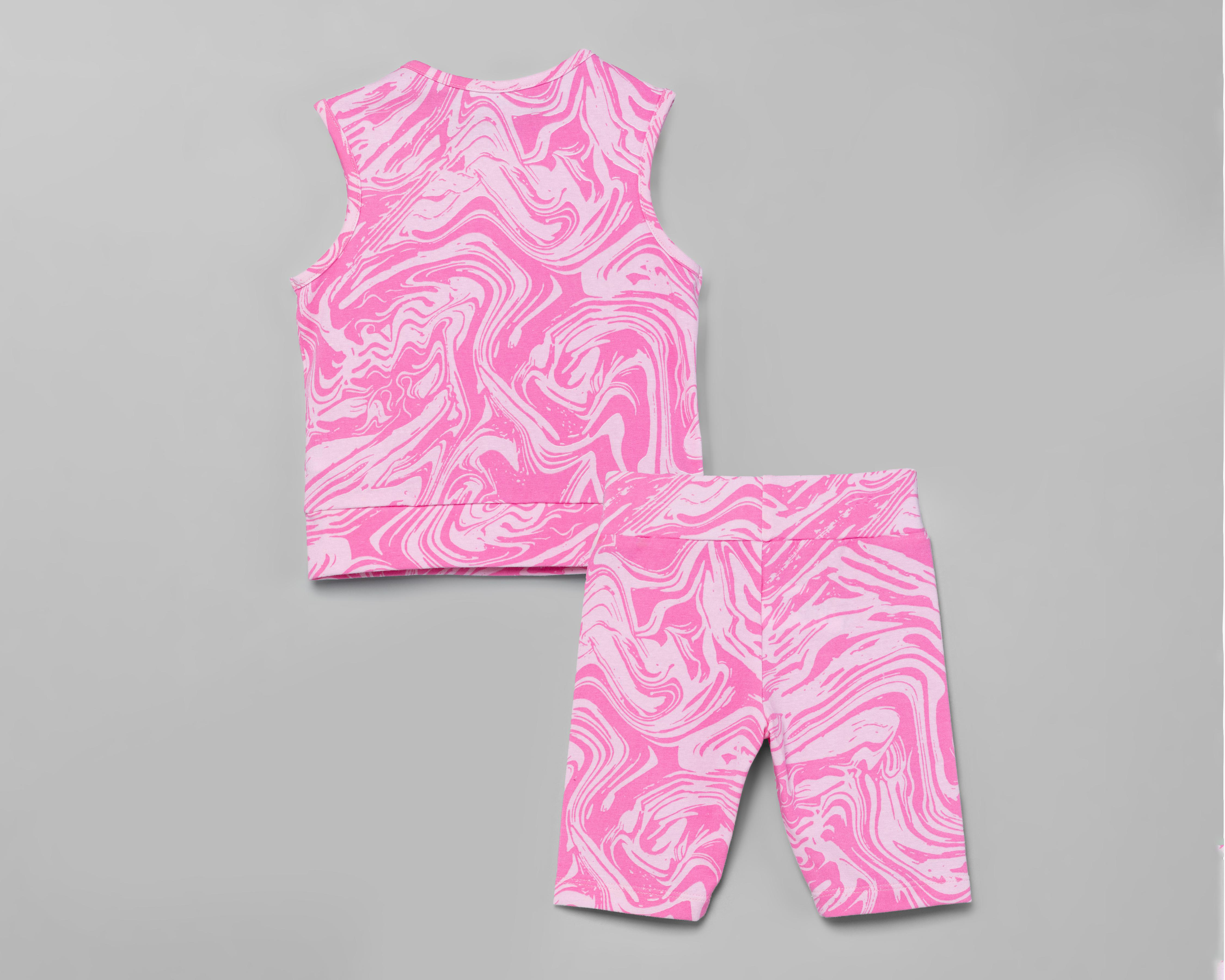 Foto 3 pulgar | Conjunto de Short y Playera Barbie Juvenil