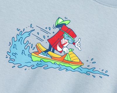 Foto 3 | Playera Nike Sportswear Manga Corta Estampada para Niña