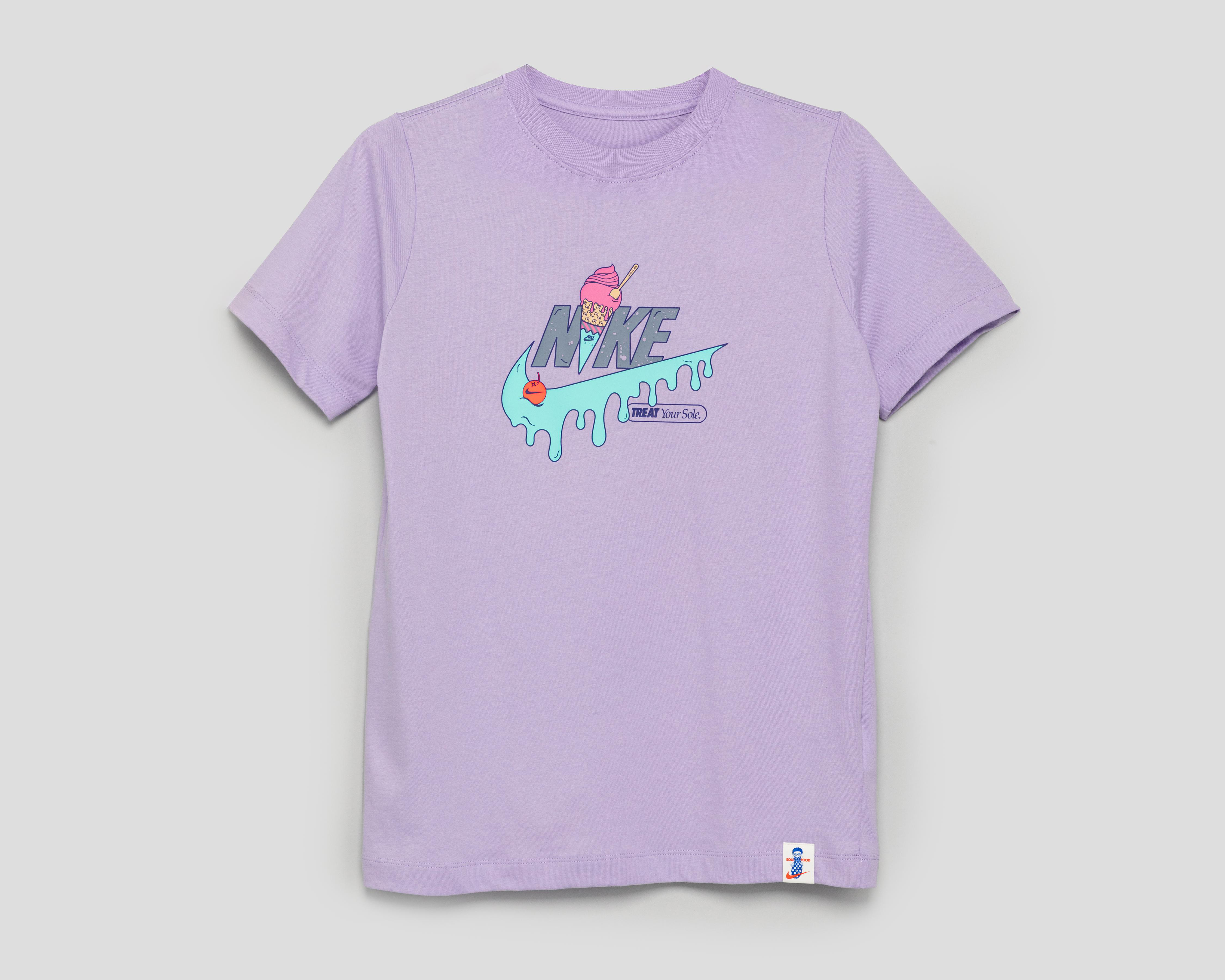 Playera Nike Sportswear Manga Corta Estampada para Niña