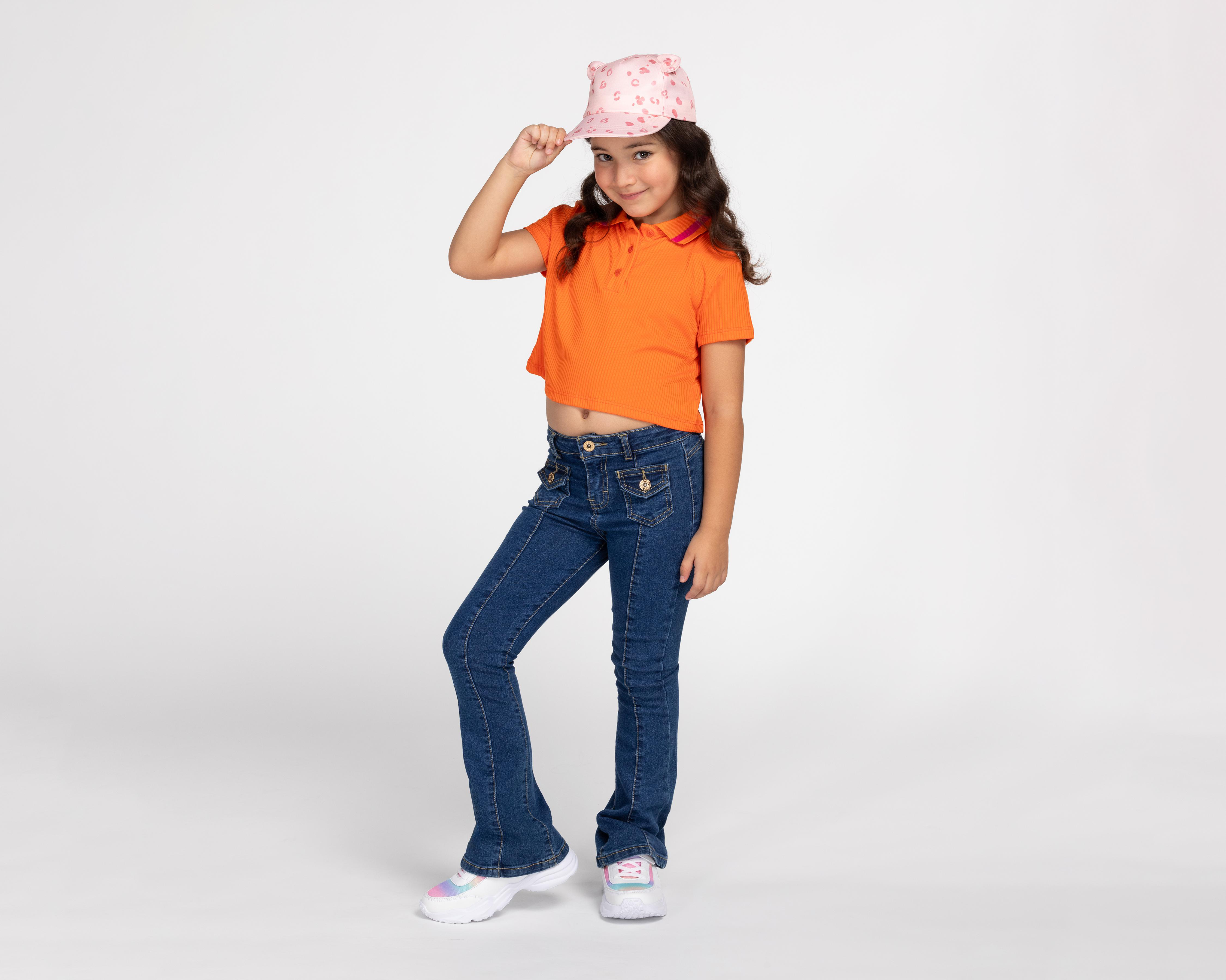 Foto 4 pulgar | Playera Girls Attitude Manga Corta Juvenil