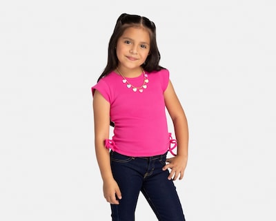 Foto 1 | Playera Girls Attitude Manga Corta para Niña