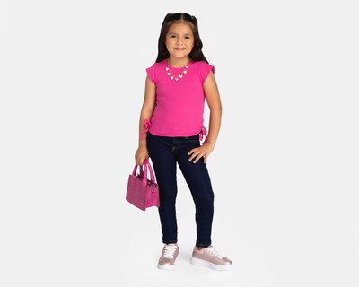 Foto 3 | Playera Girls Attitude Manga Corta para Niña