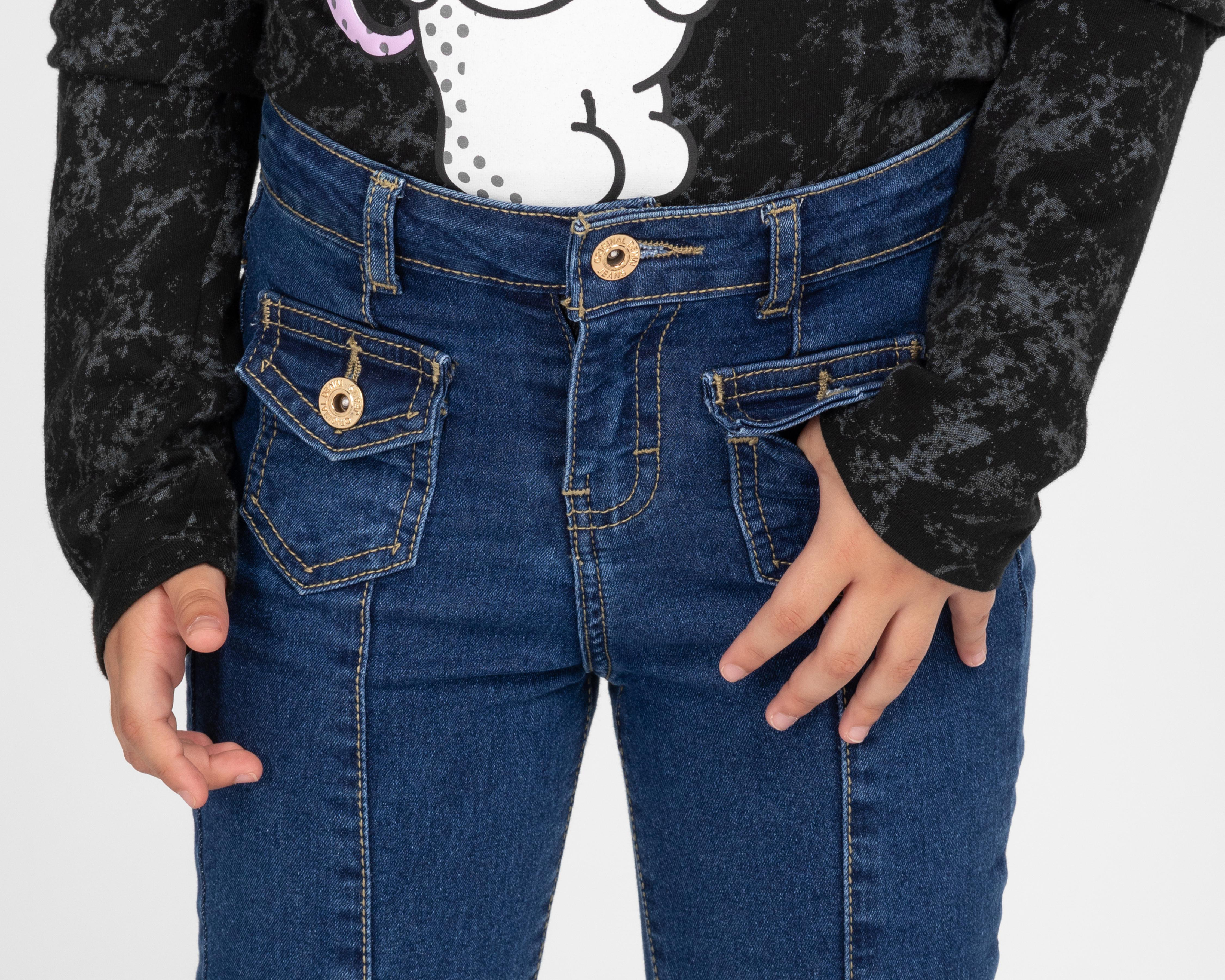 Foto 4 | Pantalón Girls Attitude Flare para Niña
