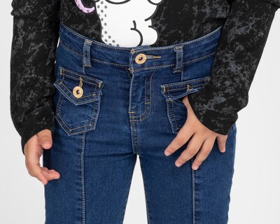 Foto 4 | Pantalón Girls Attitude Flare para Niña