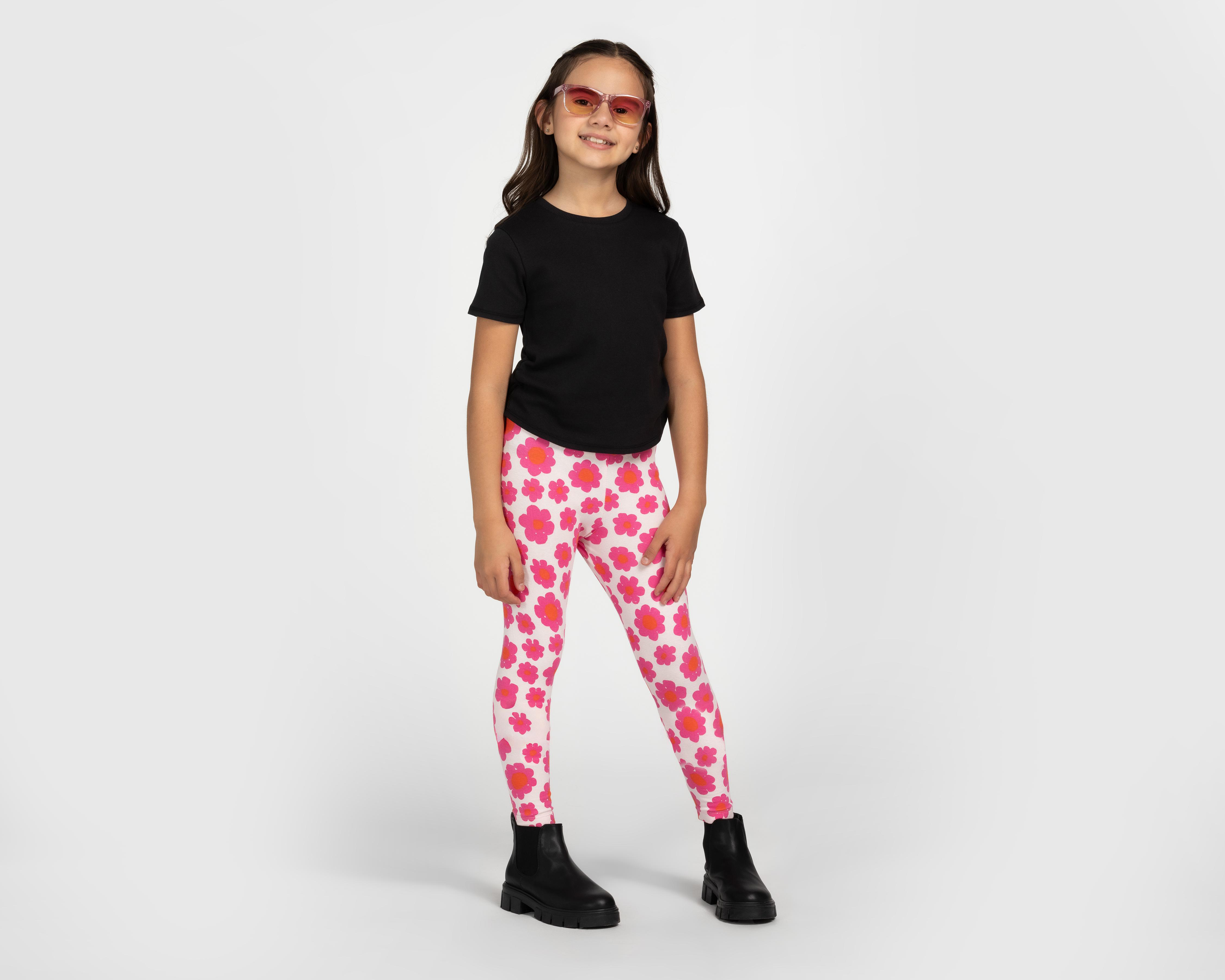 Foto 5 pulgar | Leggings Girls Attitude para Niña 2 Piezas