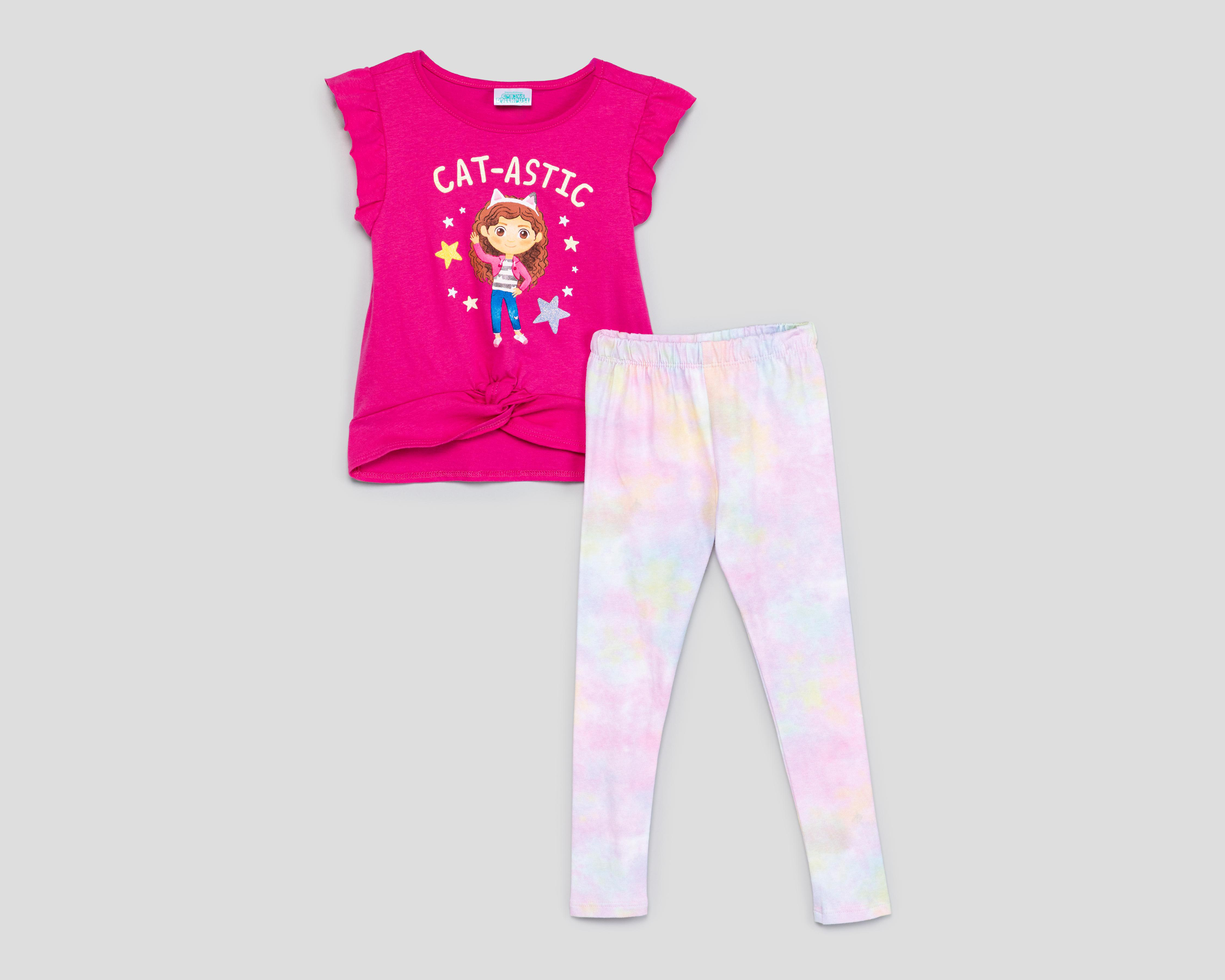 Conjunto de Pantalón y Playera Gabby's Dollhouse para Niña