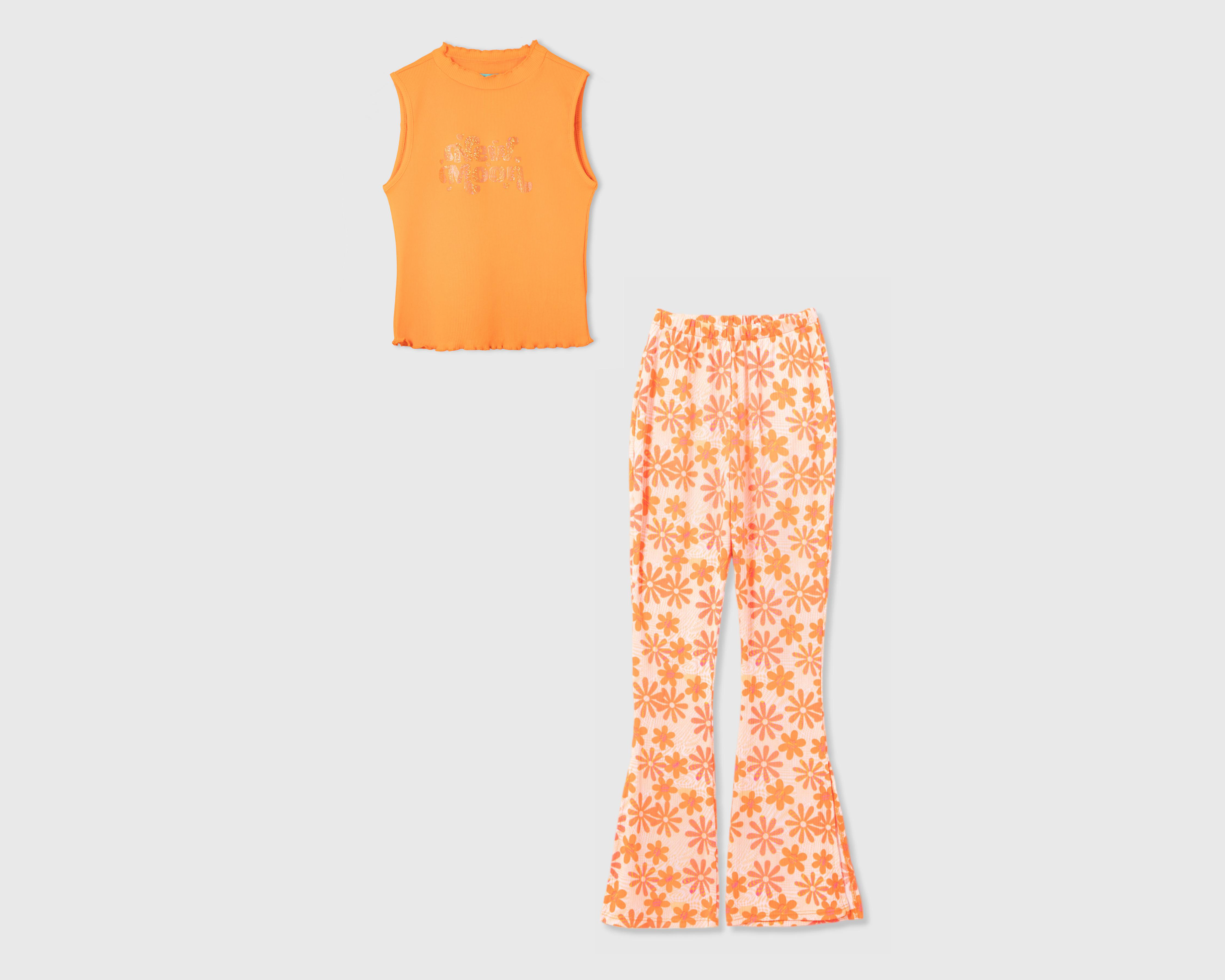 Conjunto de Playera y Pantalón Girls Attitude para Niña