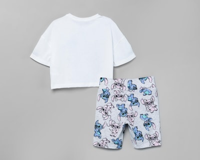 Foto 2 | Conjunto de Short y Playera Disney Juvenil