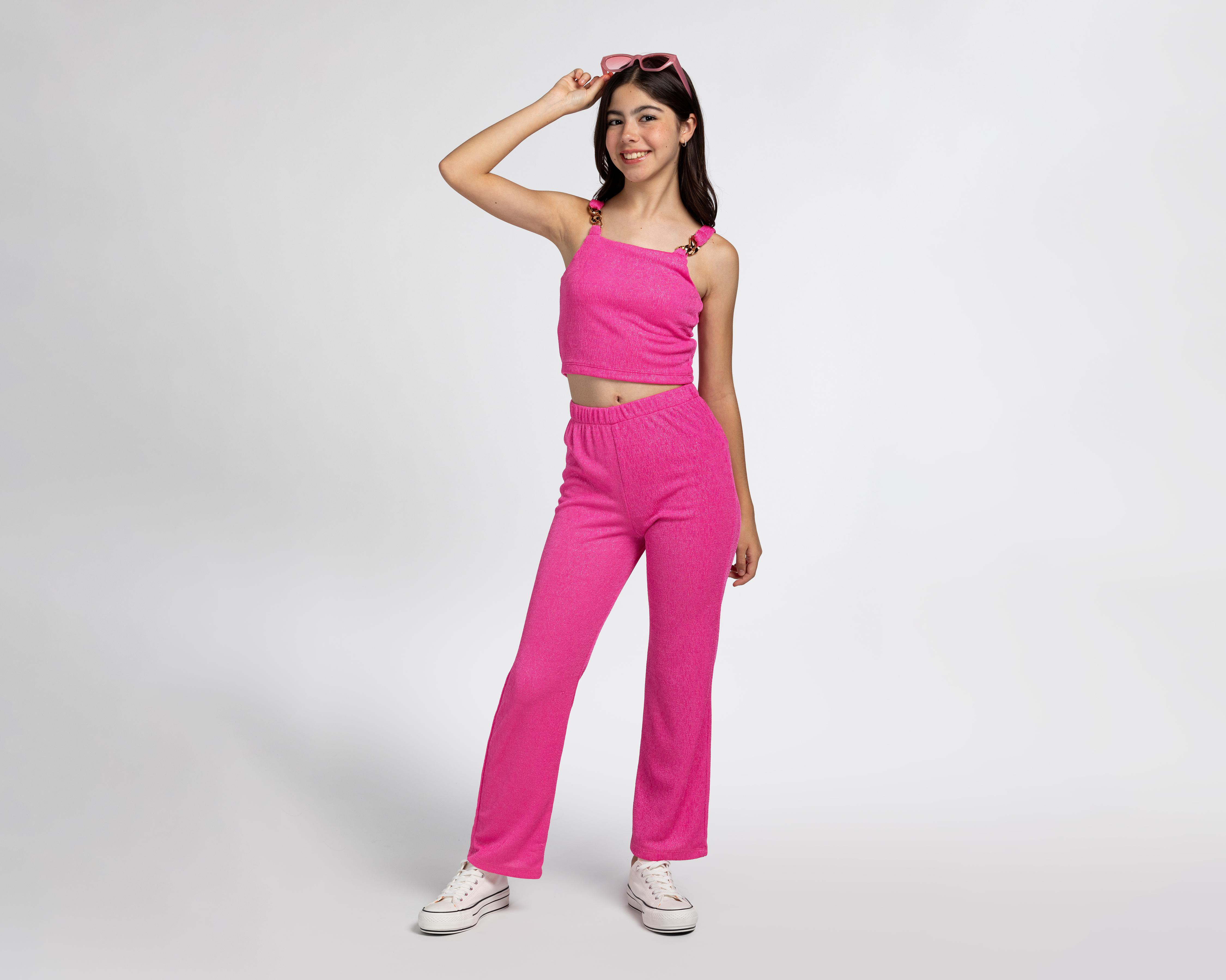 Foto 4 pulgar | Conjunto de Blusa y Pantalón Girls Attitude para Niña