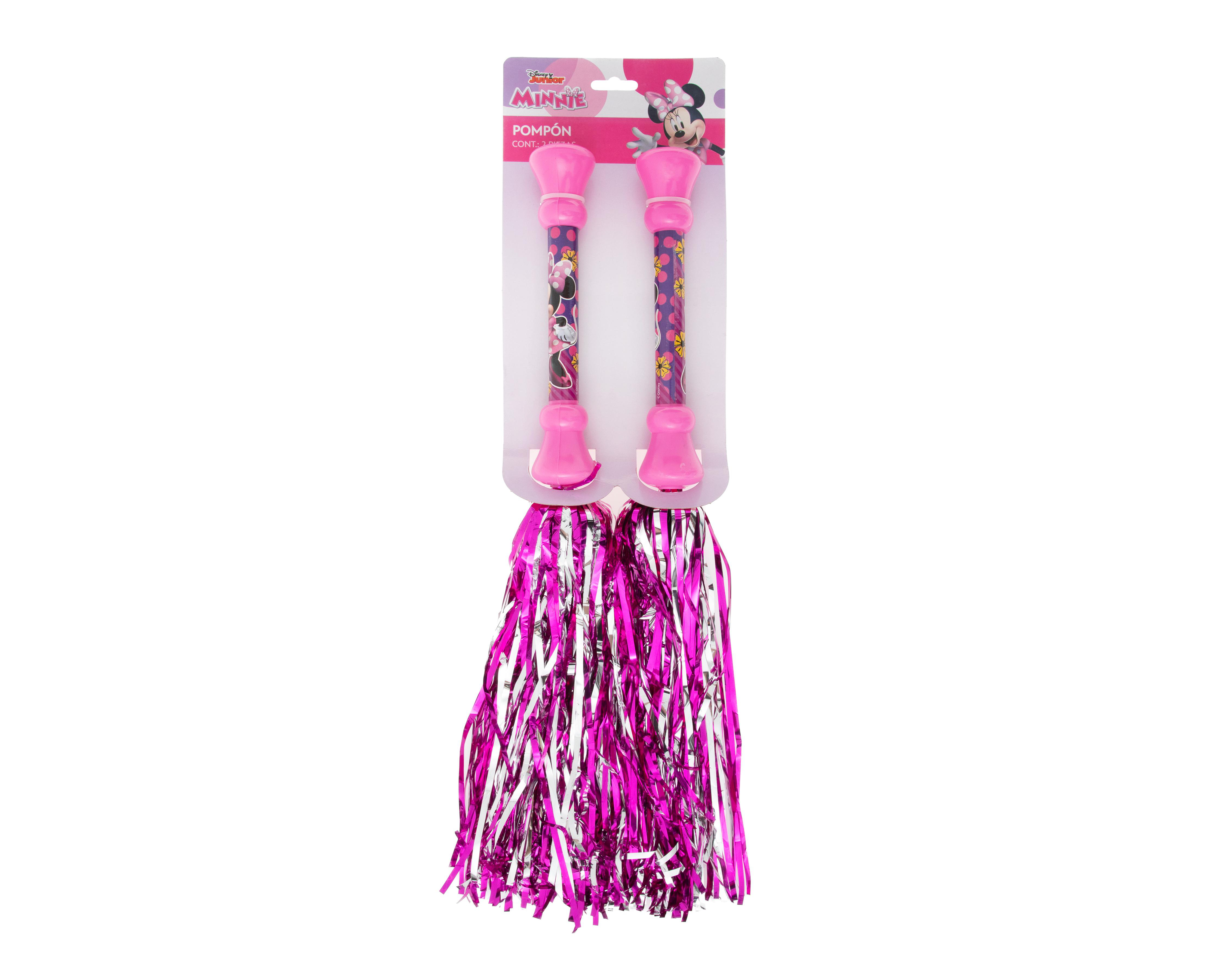 Foto 5 pulgar | Pompones Disney Minnie Mouse 2 Piezas