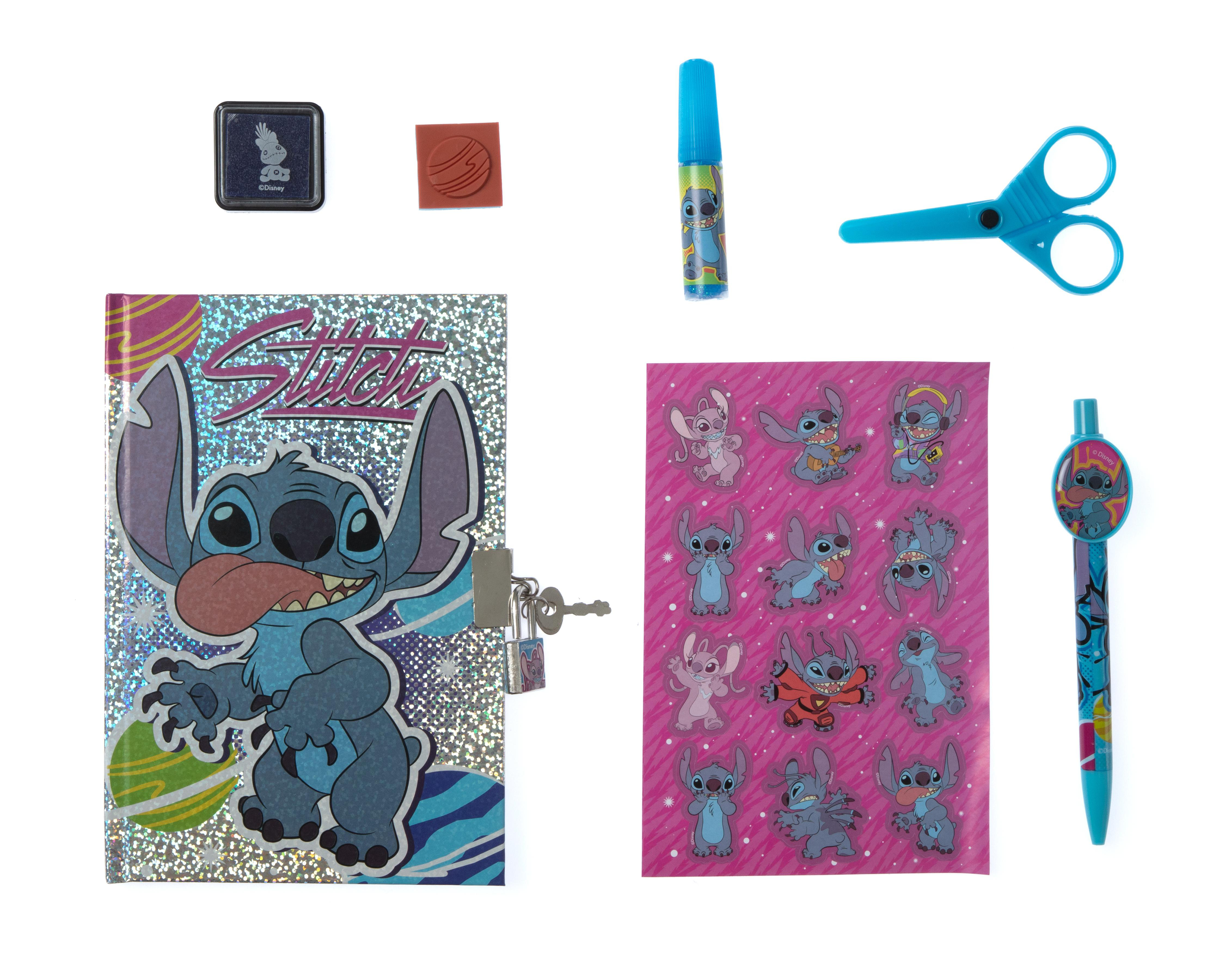 Foto 1 | Diario Disney Lilo & Stitch 7 Piezas