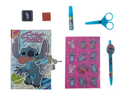 Foto 1 | Diario Disney Lilo & Stitch 7 Piezas