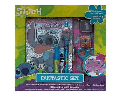 Foto 4 | Diario Disney Lilo & Stitch 7 Piezas