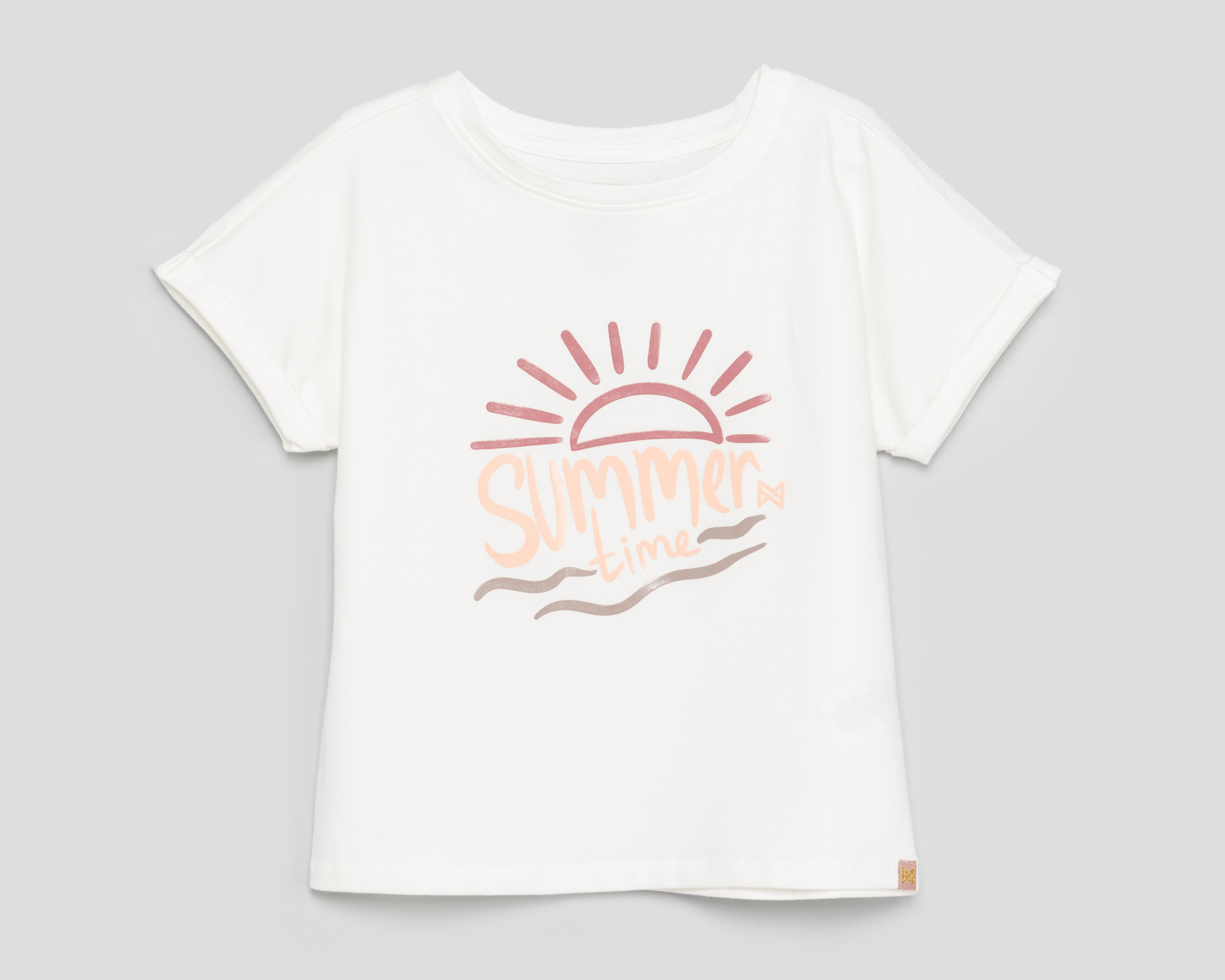 Playera Koko Noko Manga Corta para Niña