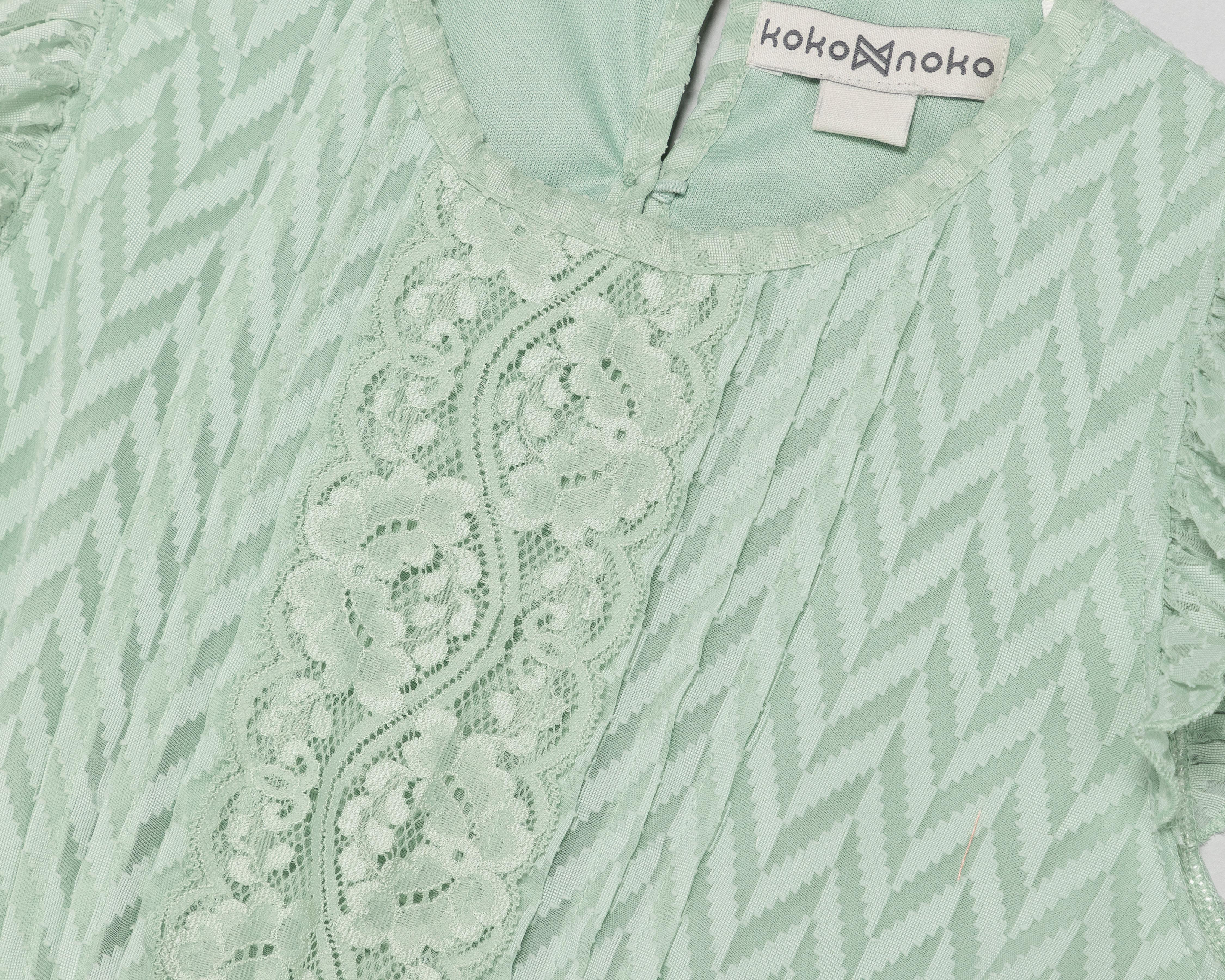 Foto 4 pulgar | Vestido Verde Koko Noko para Niña