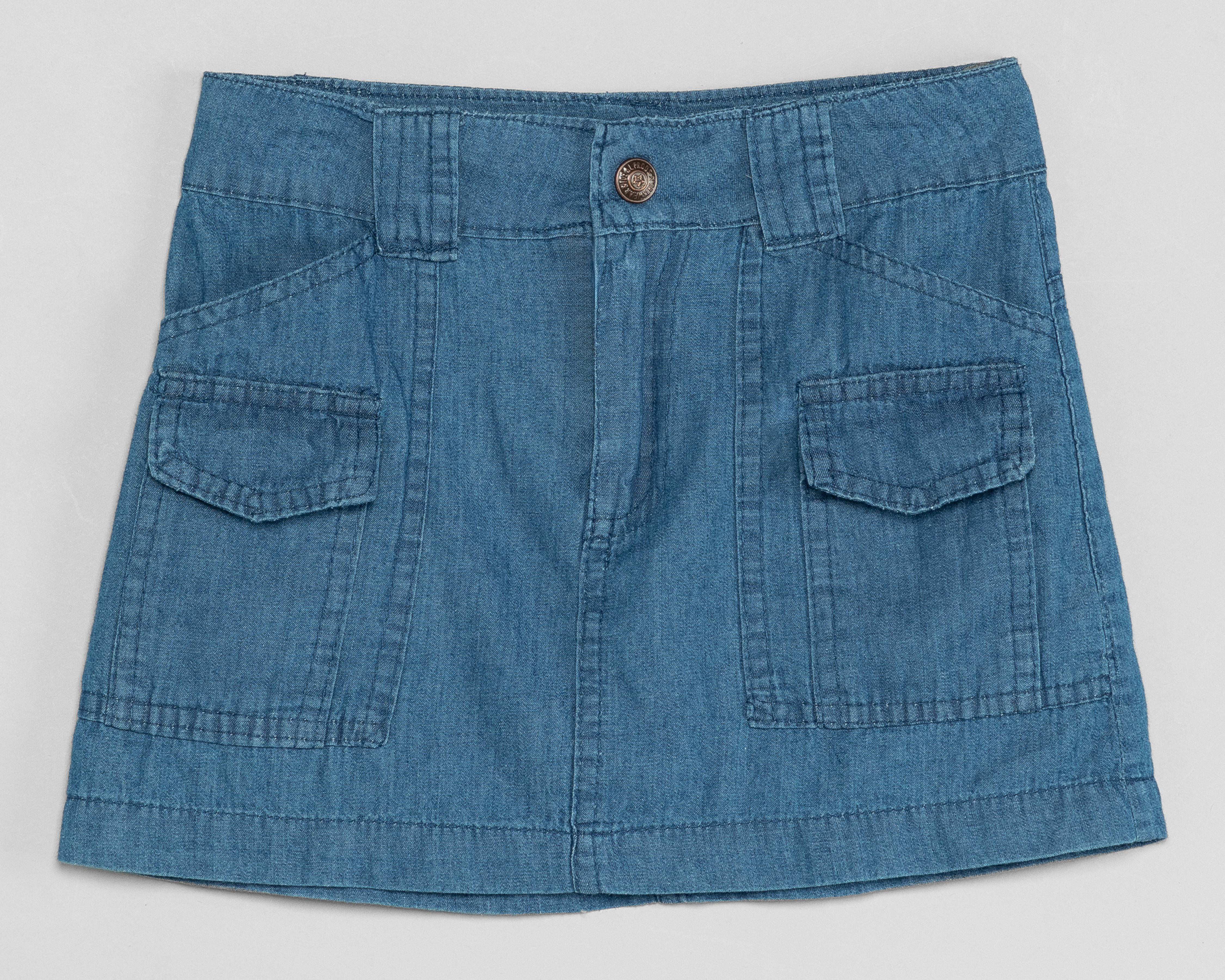 Falda Azul Refill para Niña $102