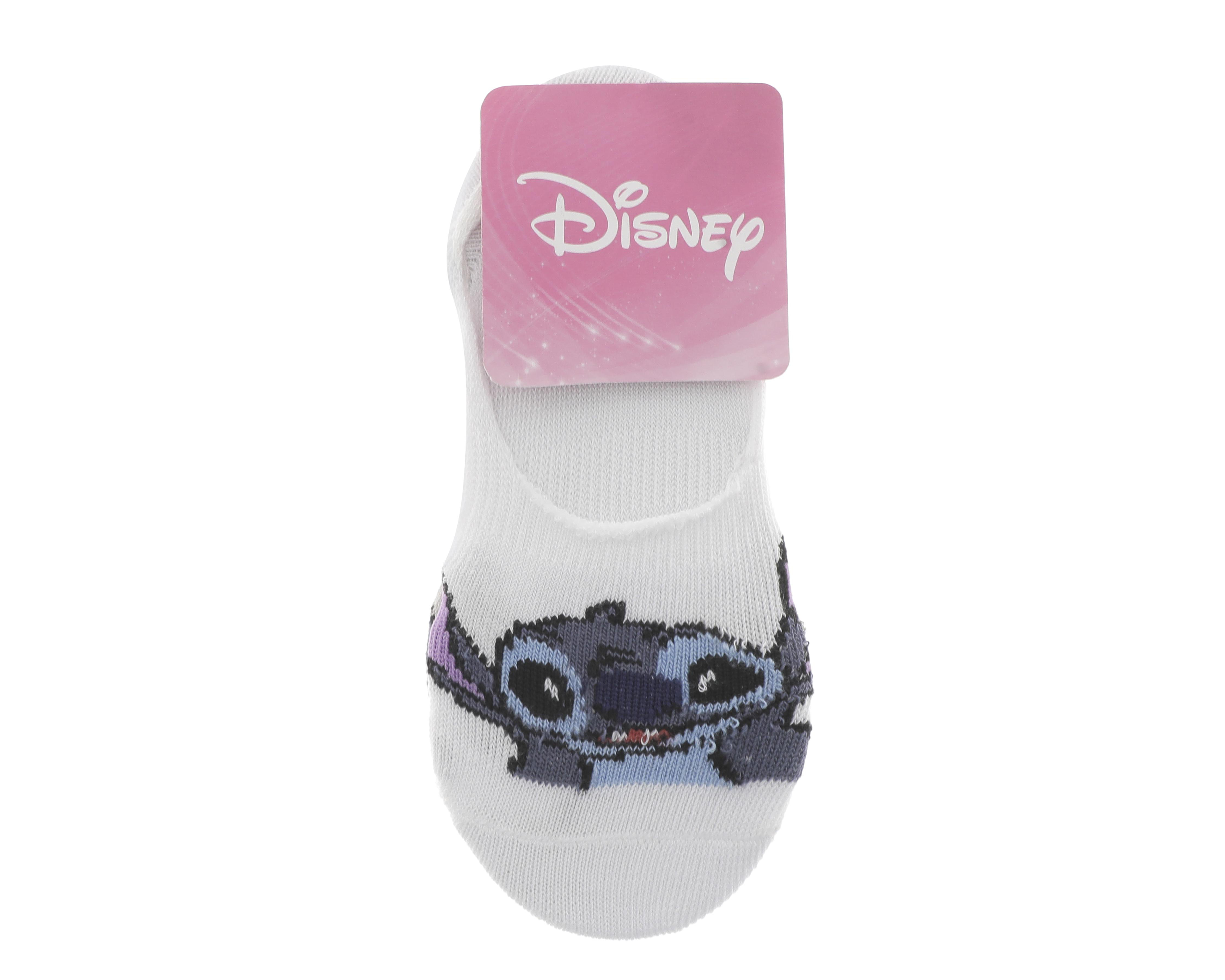 Foto 4 pulgar | Calcetas Invisibles Disney Lilo & Stitch para Niña 2 Pares