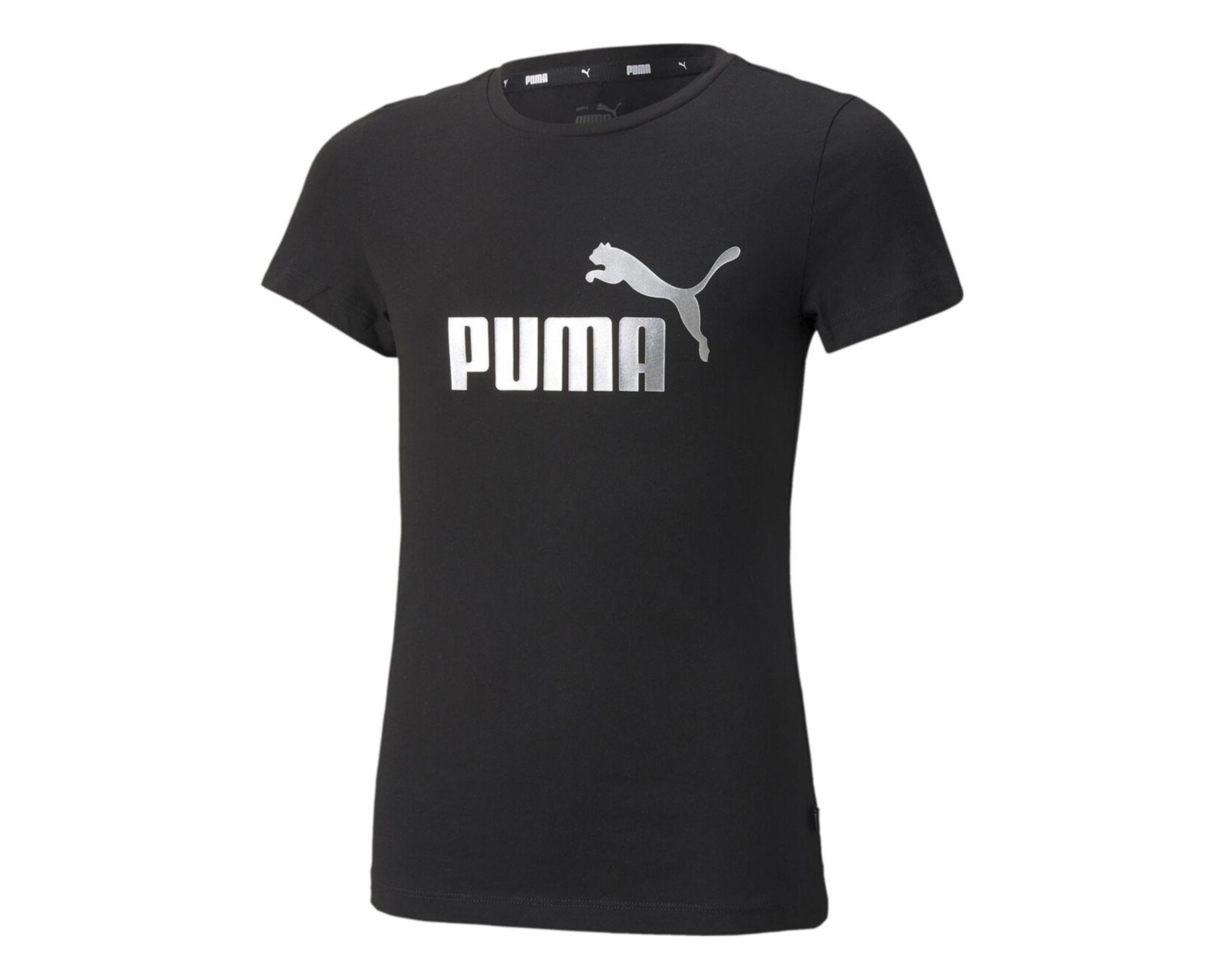 Foto 2 pulgar | Playera Deportiva Puma Manga Corta Estampada Juvenil