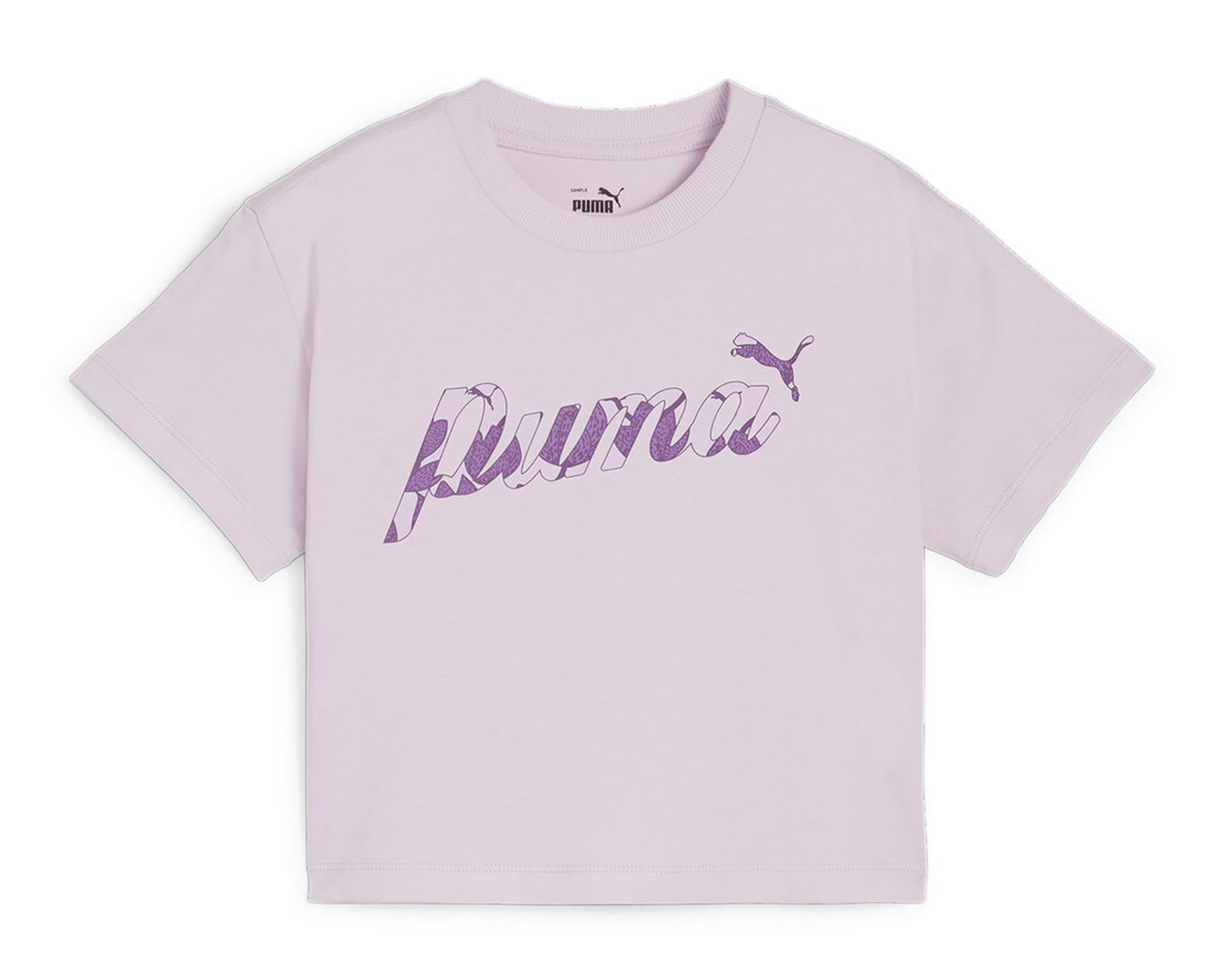 Playera Puma Manga Corta Estampada Juvenil