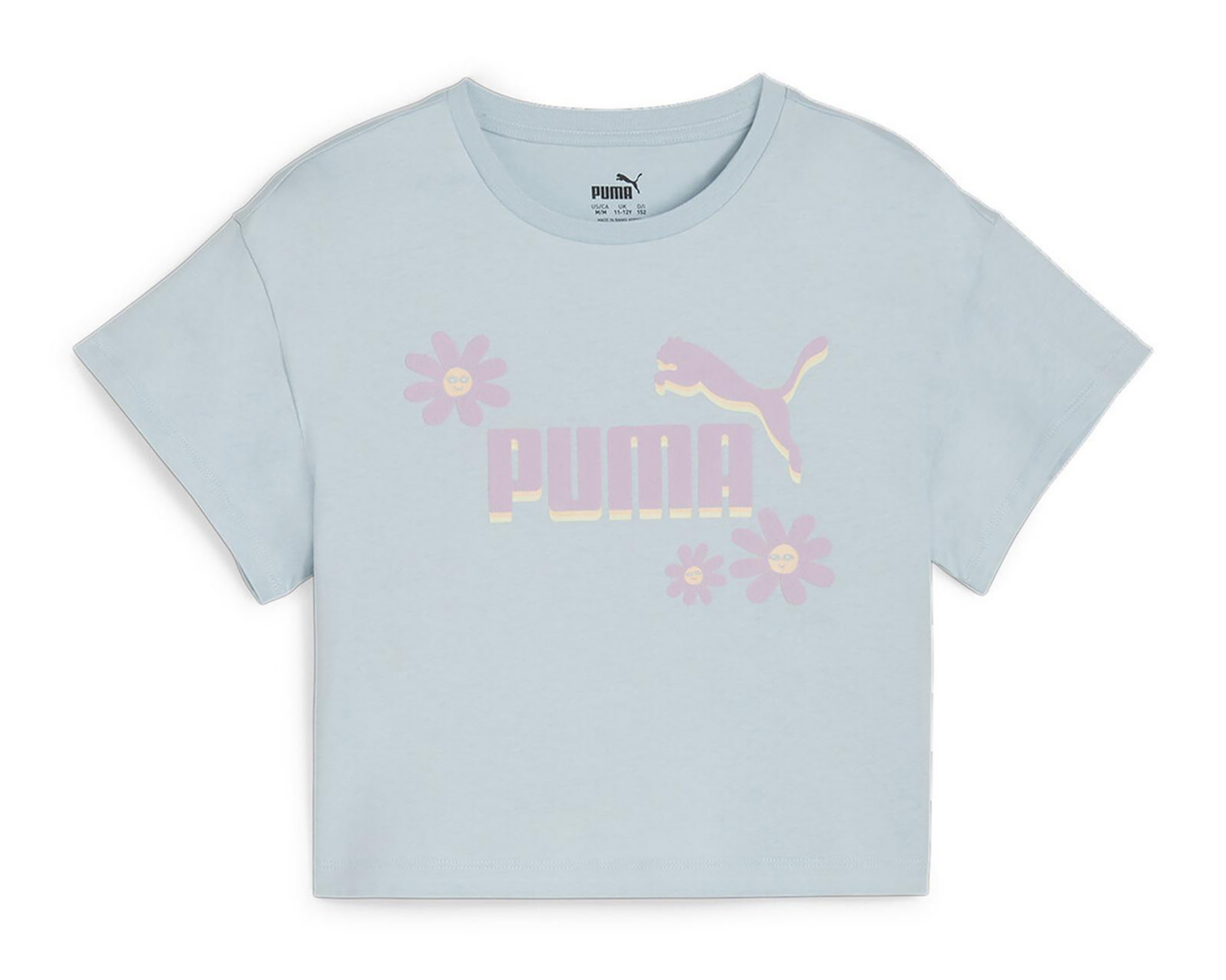 Foto 2 pulgar | Playera Puma Manga Corta Estampada Juvenil