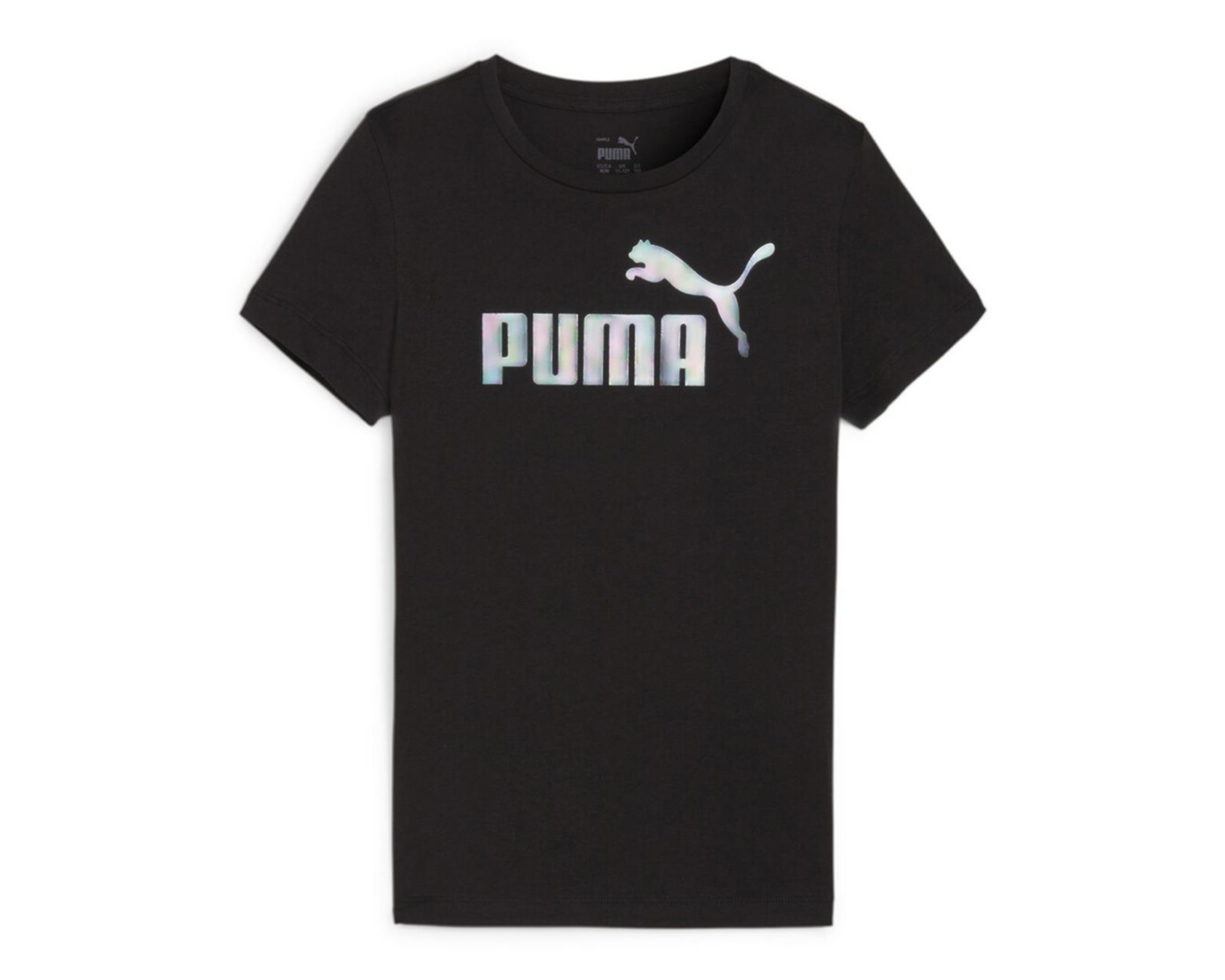 Foto 2 pulgar | Playera Deportiva Puma Manga Corta Estampada Juvenil