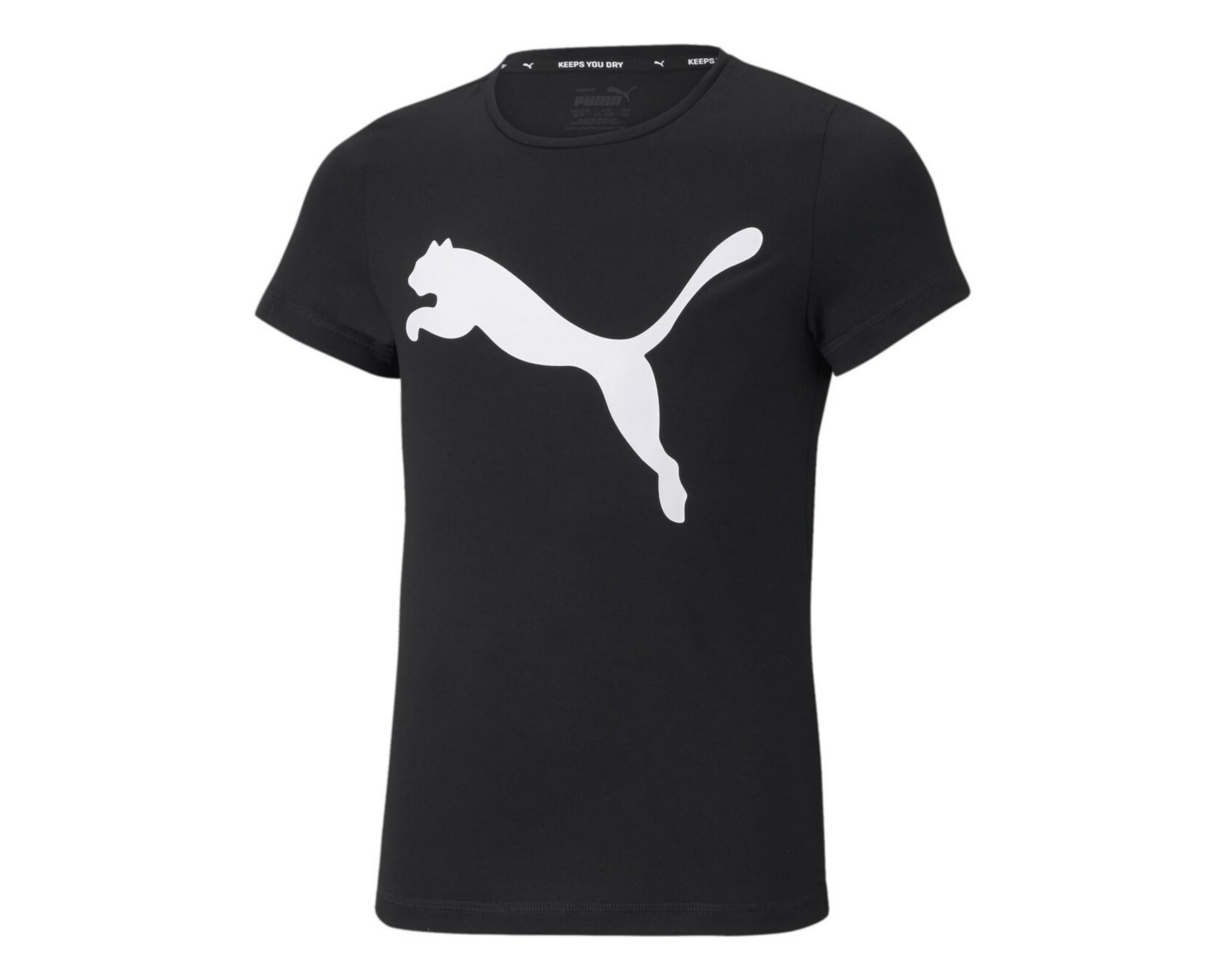 Foto 2 pulgar | Playera Deportiva Puma Manga Corta Estampada Juvenil