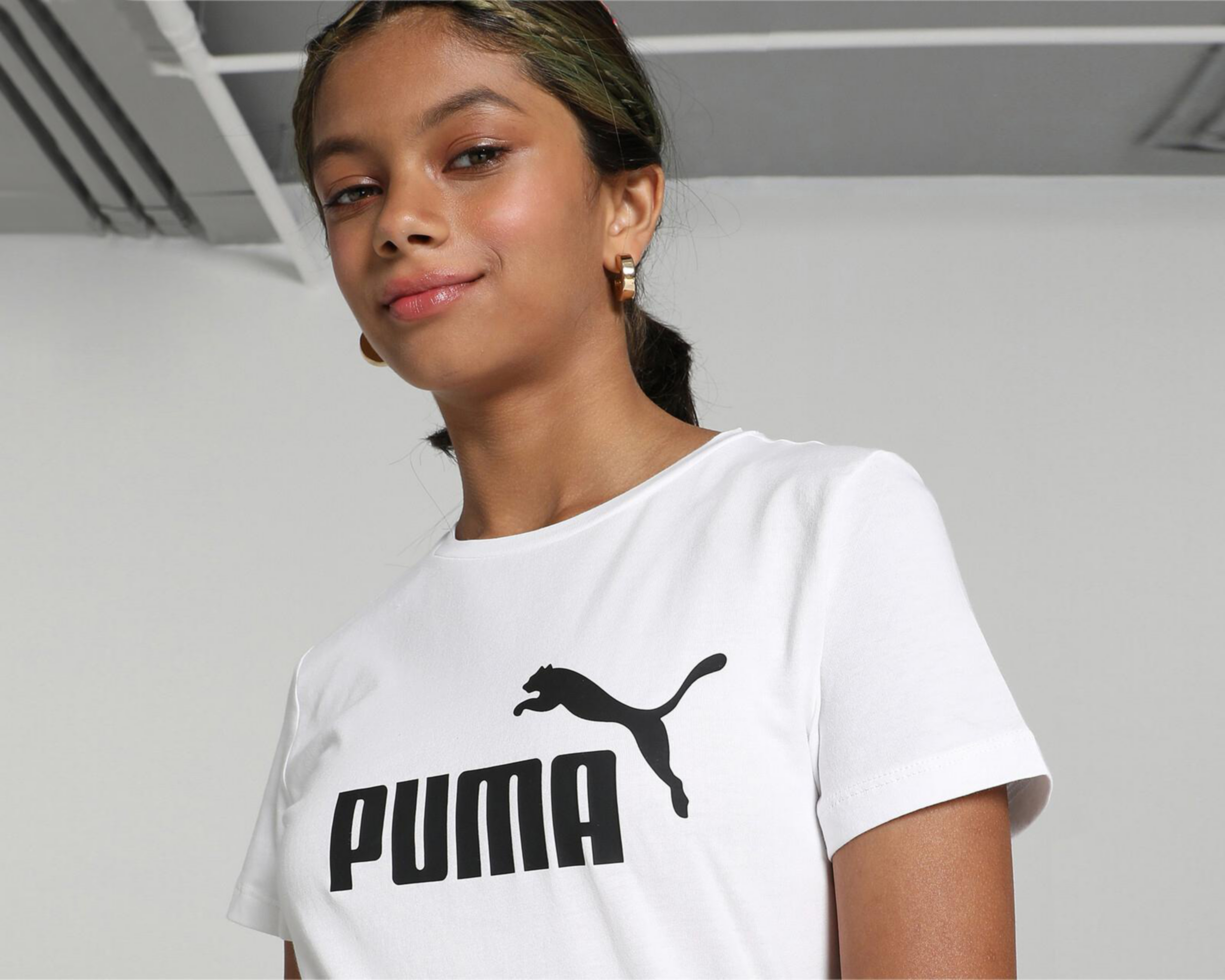 Foto 7 pulgar | Playera Deportiva Puma Manga Corta Juvenil