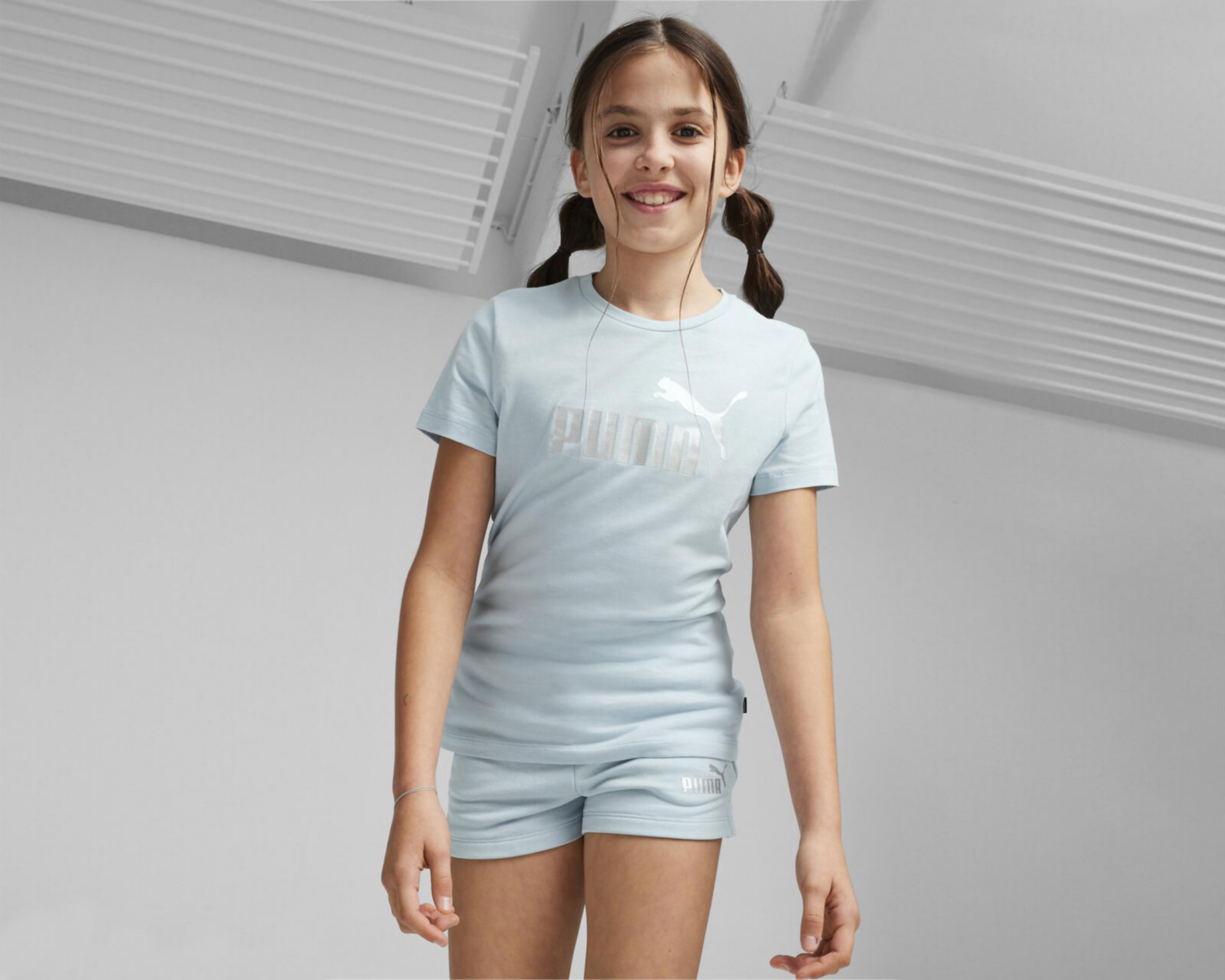 Foto 4 pulgar | Playera Puma Manga Corta Estampada Juvenil