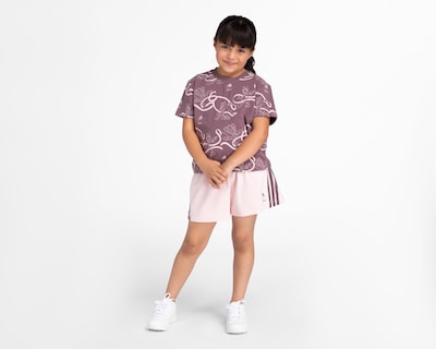 Foto 2 | Playera y Short Adidas Disney Minnie y Daisy para Niña
