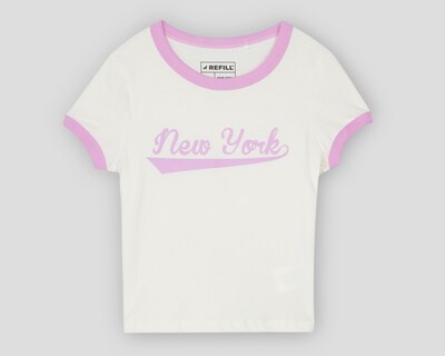 Foto 1 | Playera Refill Manga Corta Estampado para Niña