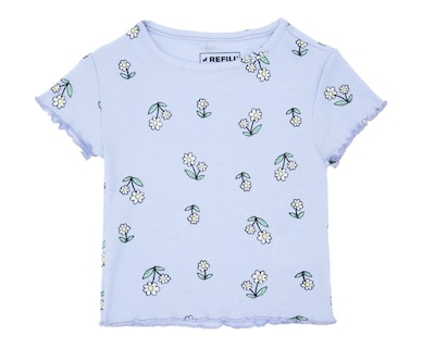 Foto 1 | Playera Refill Manga Corta Estampada para Niña