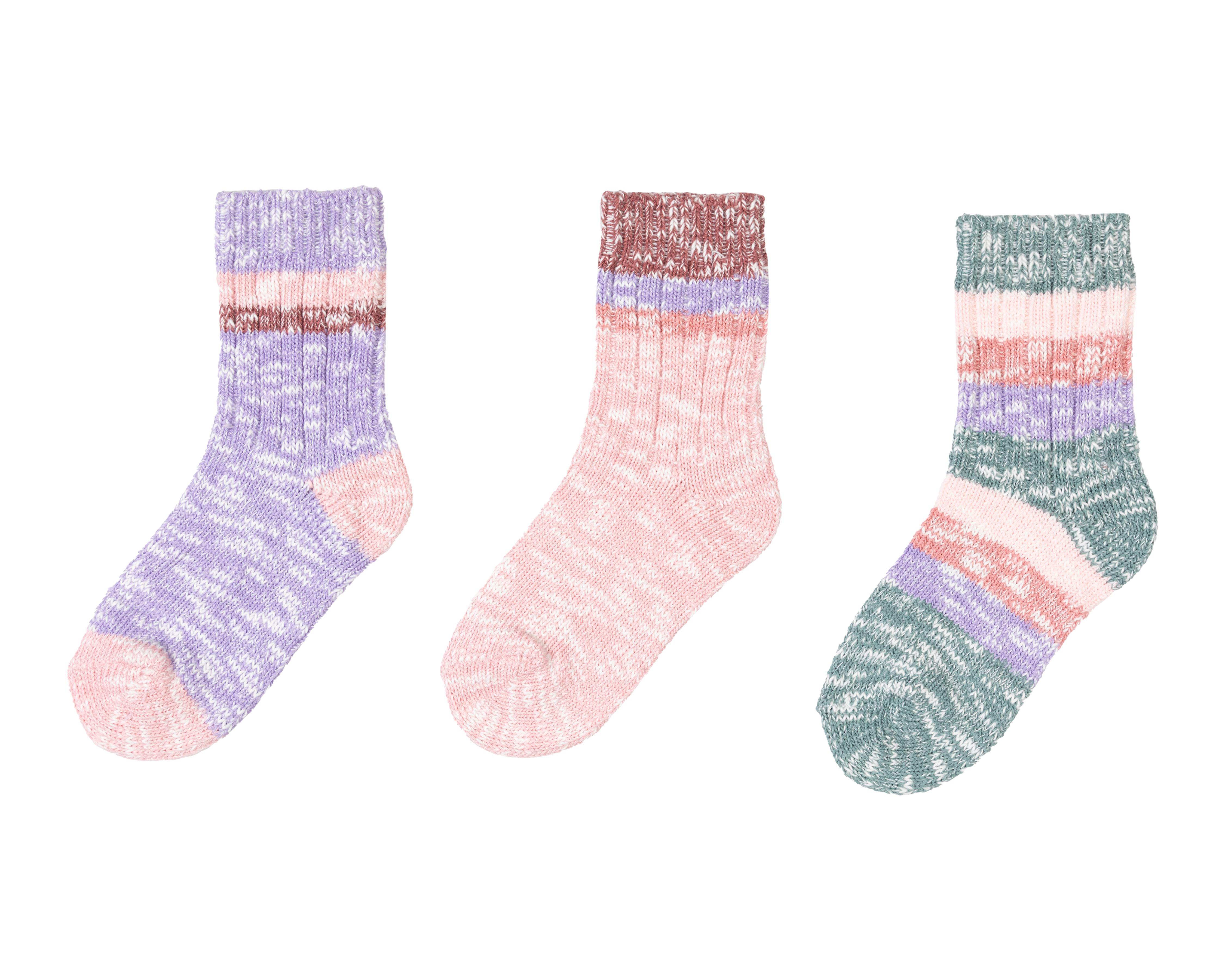 Calcetas Gruesas Girls Attitude para Niña 3 Pares $99