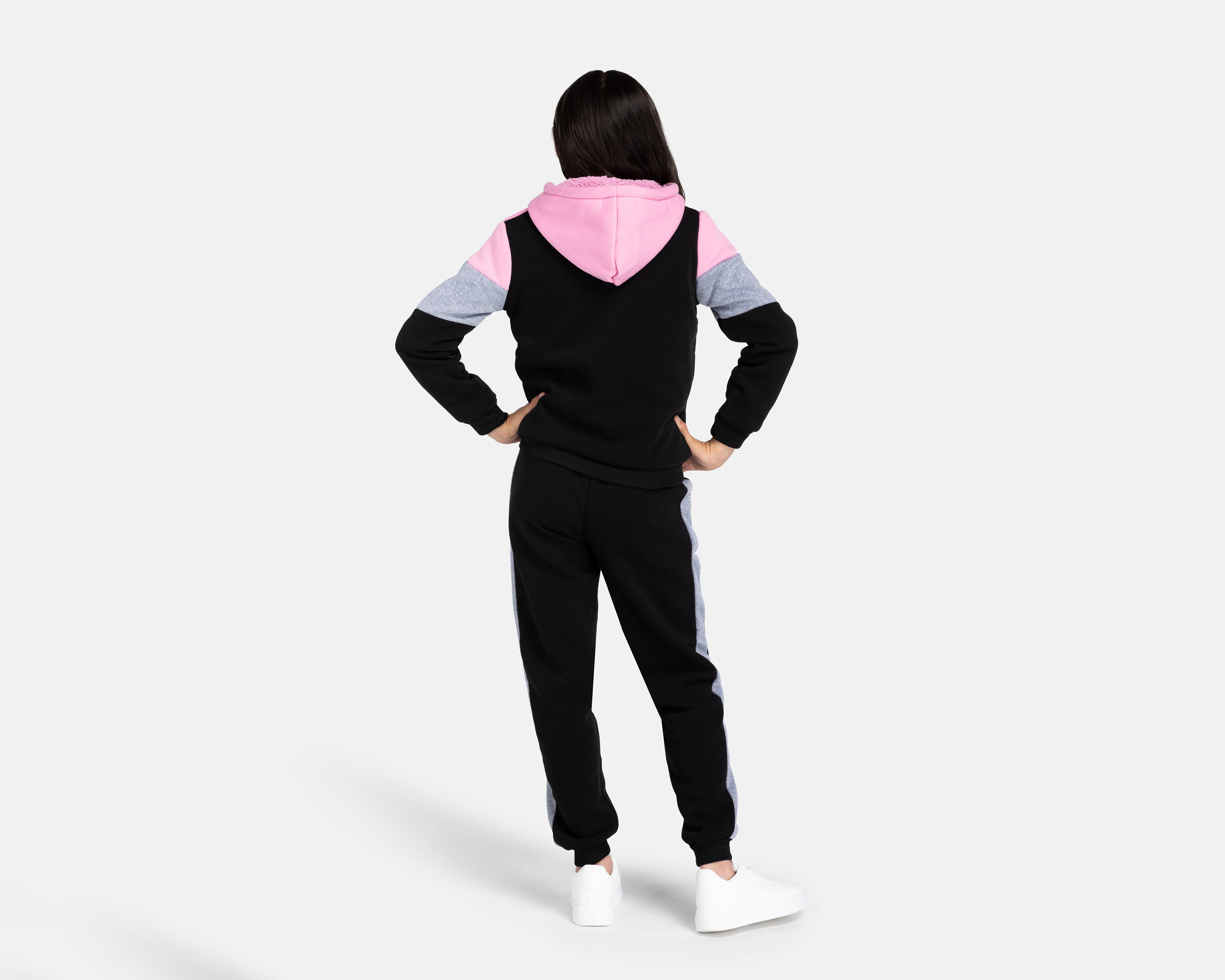 Foto 4 pulgar | Conjunto de Pants y Sudadera Girls Attitude para Niña