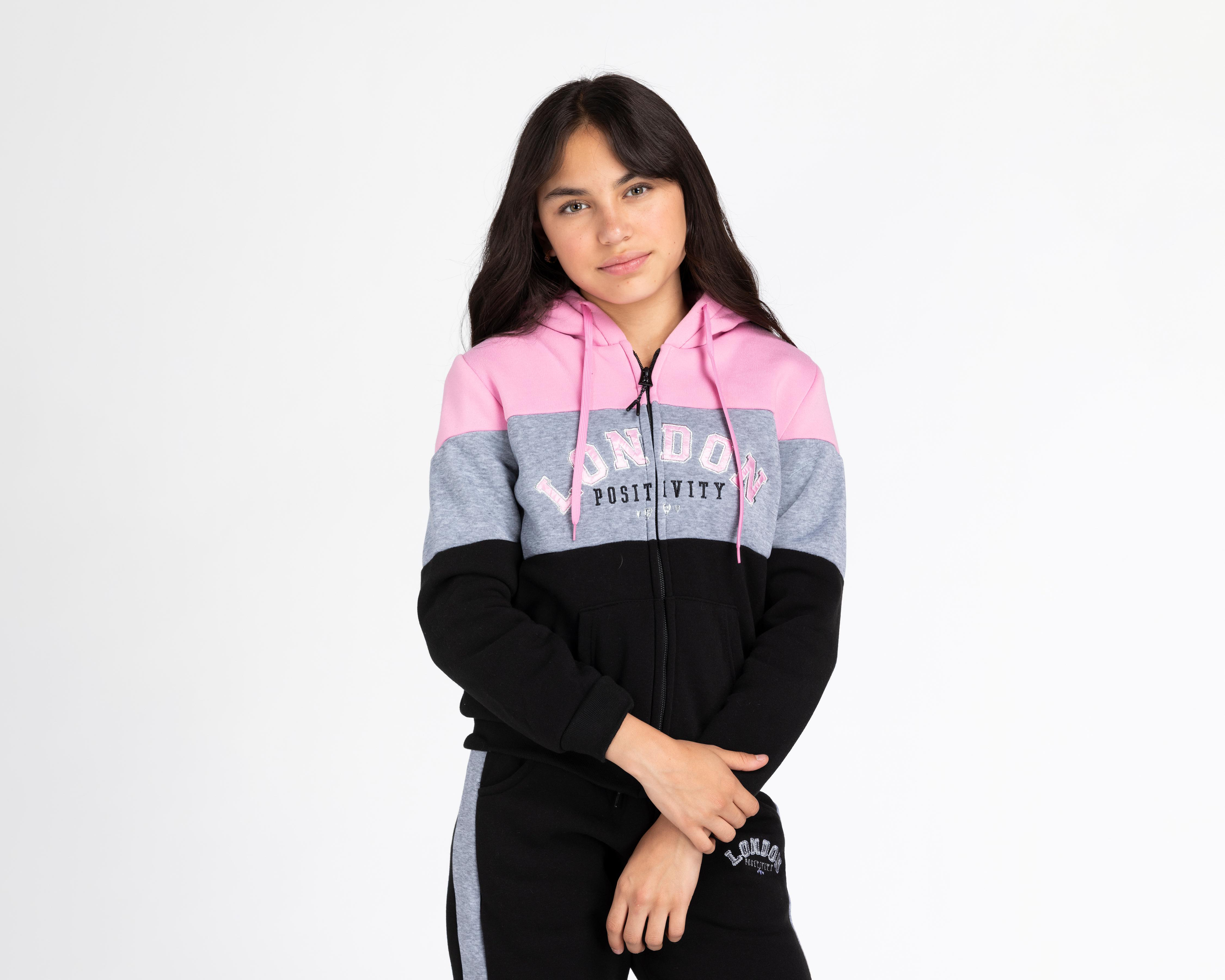 Foto 5 pulgar | Conjunto de Pants y Sudadera Girls Attitude para Niña