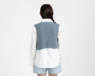 Foto 4 | Camisa con Chaleco Refill Manga Larga para Niña