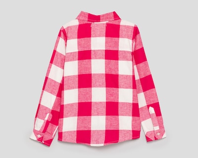 Foto 2 | Blusa Refill Manga Larga a Cuadros para Niña