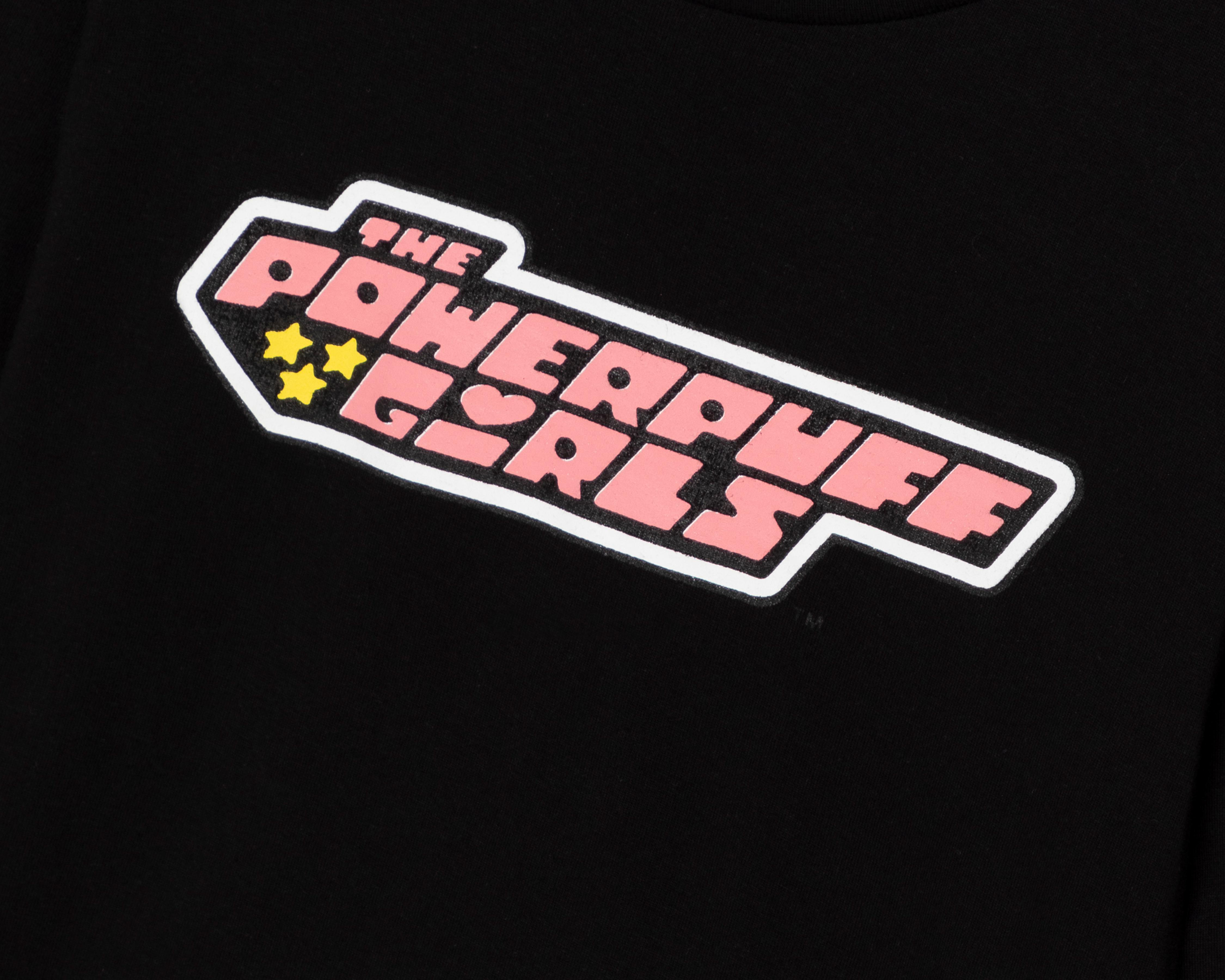 Foto 4 pulgar | Playera Las Chicas Superpoderosas para Niña 2 Piezas