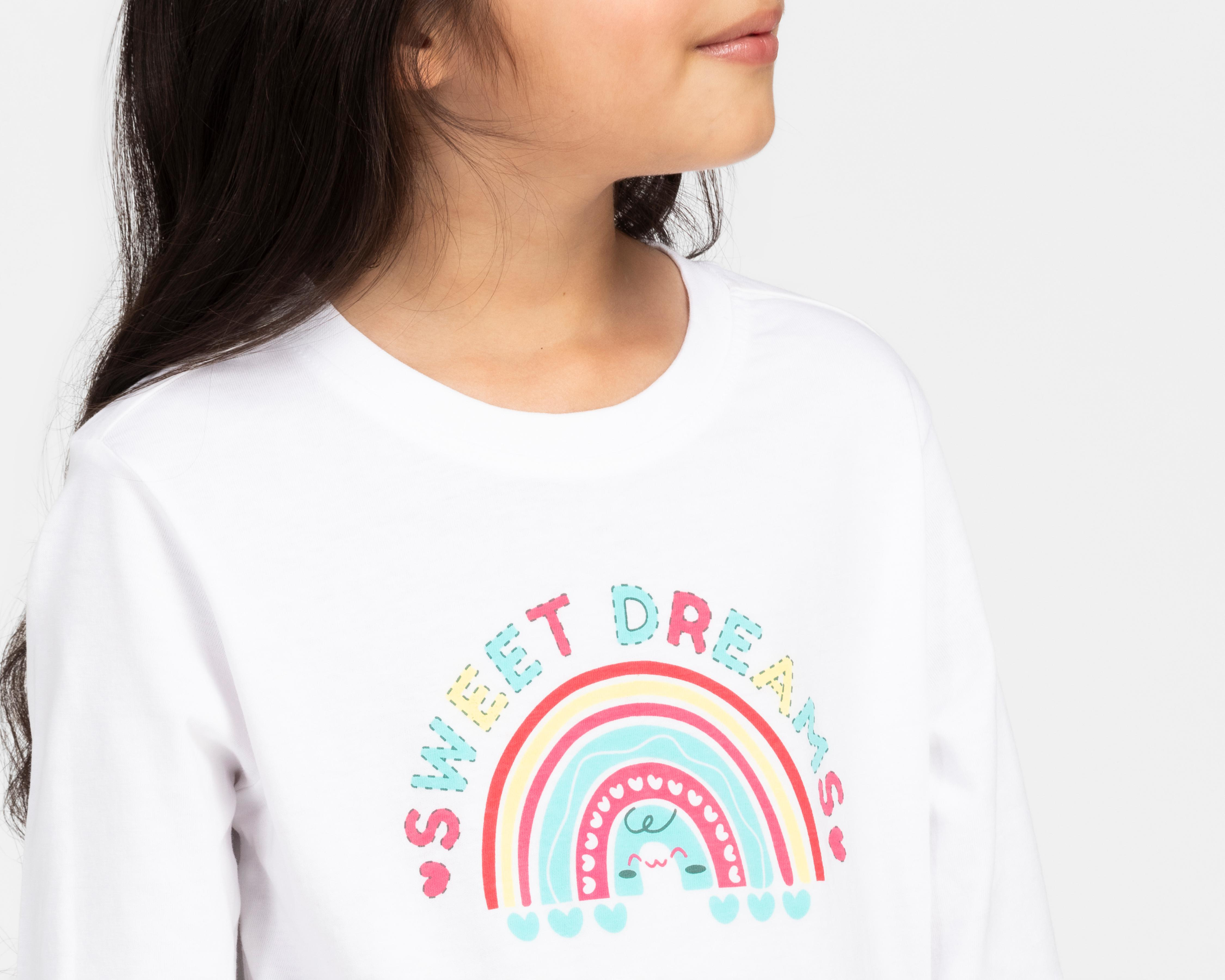 Foto 5 | Playera Girls Attitude para Niña 2 Piezas