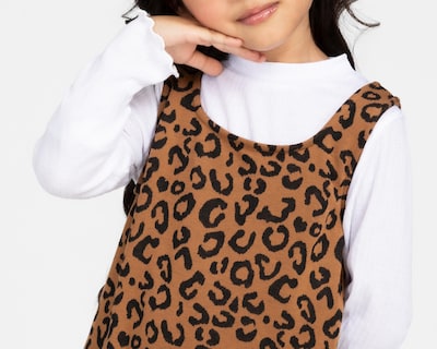 Foto 4 | Vestido Café con Blusa Girls Attitude para Niña