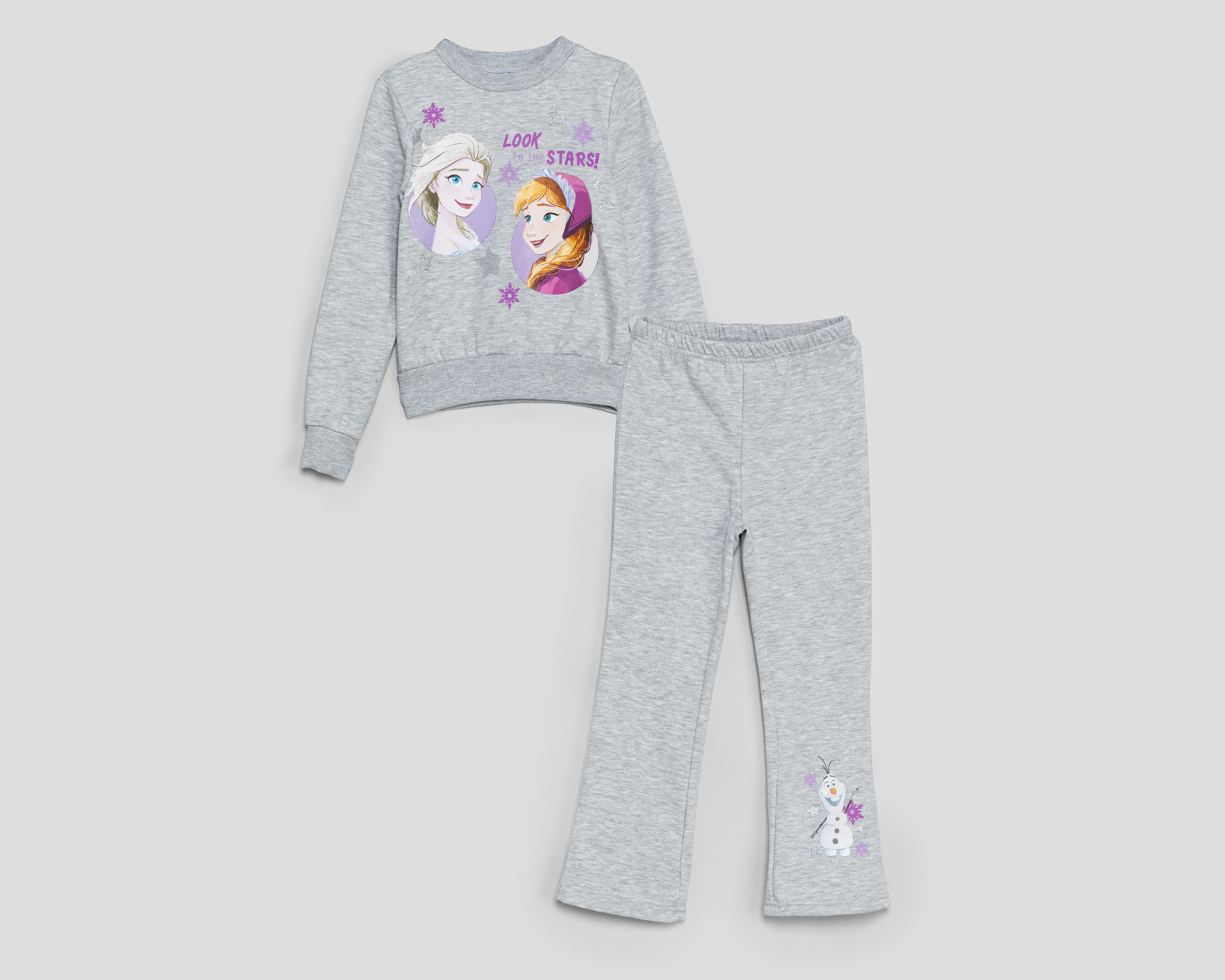 Conjunto de Pants y Chamarra Disney Frozen para Niña 2 Piezas