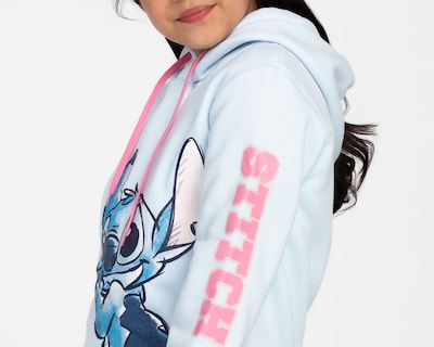Foto 3 | Sudadera Disney Lilo & Stitch con Gorro para Niña
