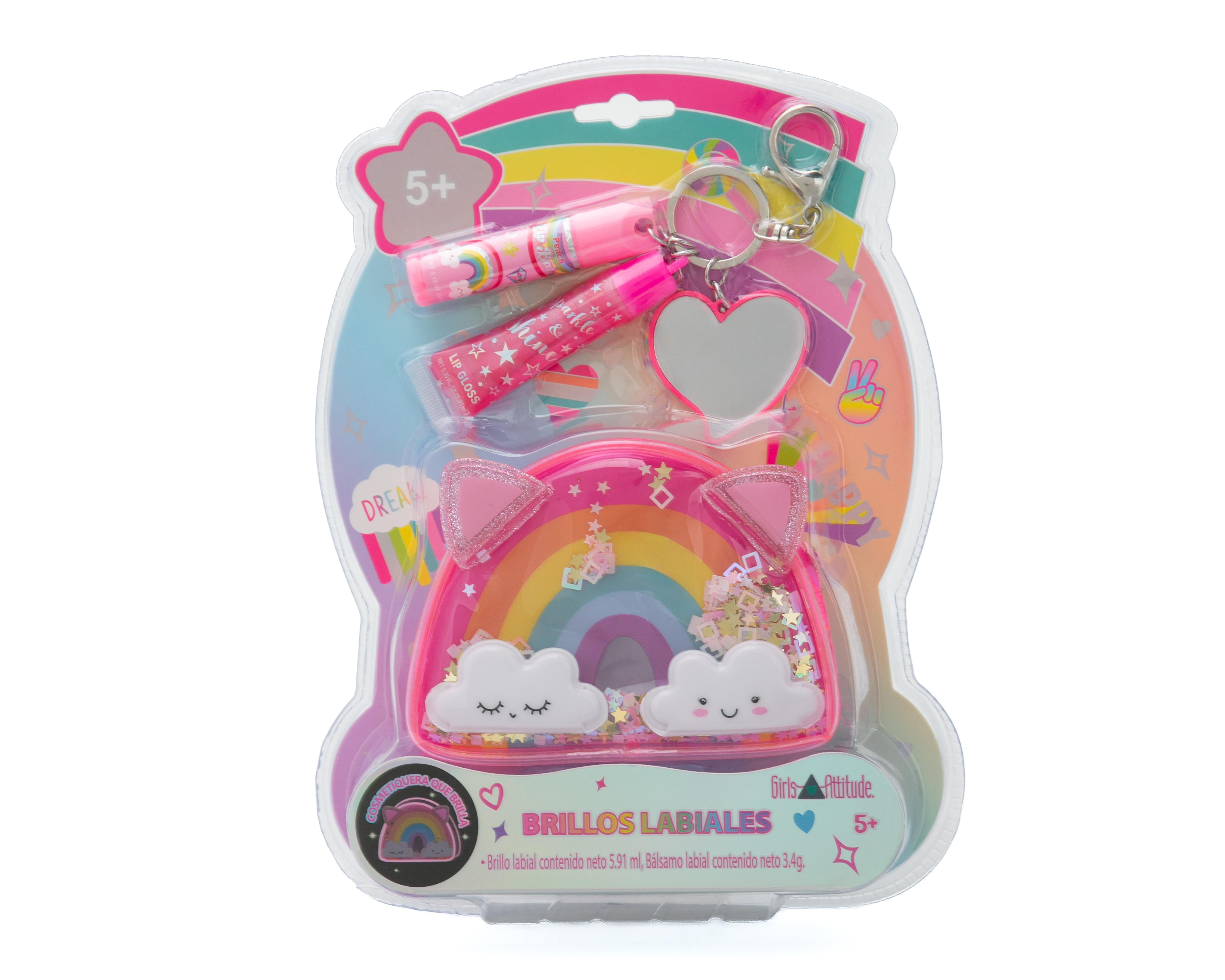 Foto 6 pulgar | Brillo Labial para Niña Girls Attitude con Accesorios