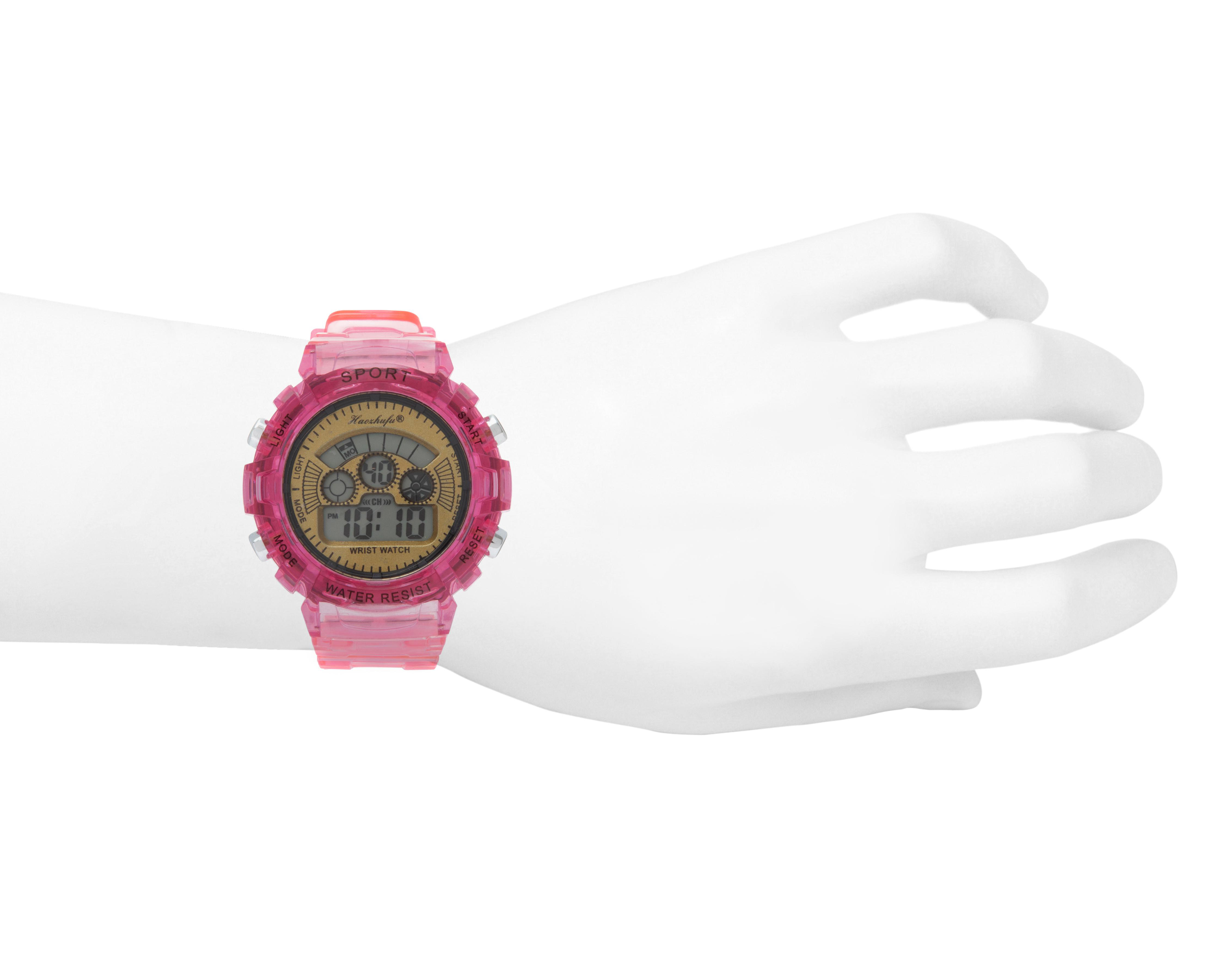 Foto 5 pulgar | Reloj para Niña Girls Attitude Rosa JX111614
