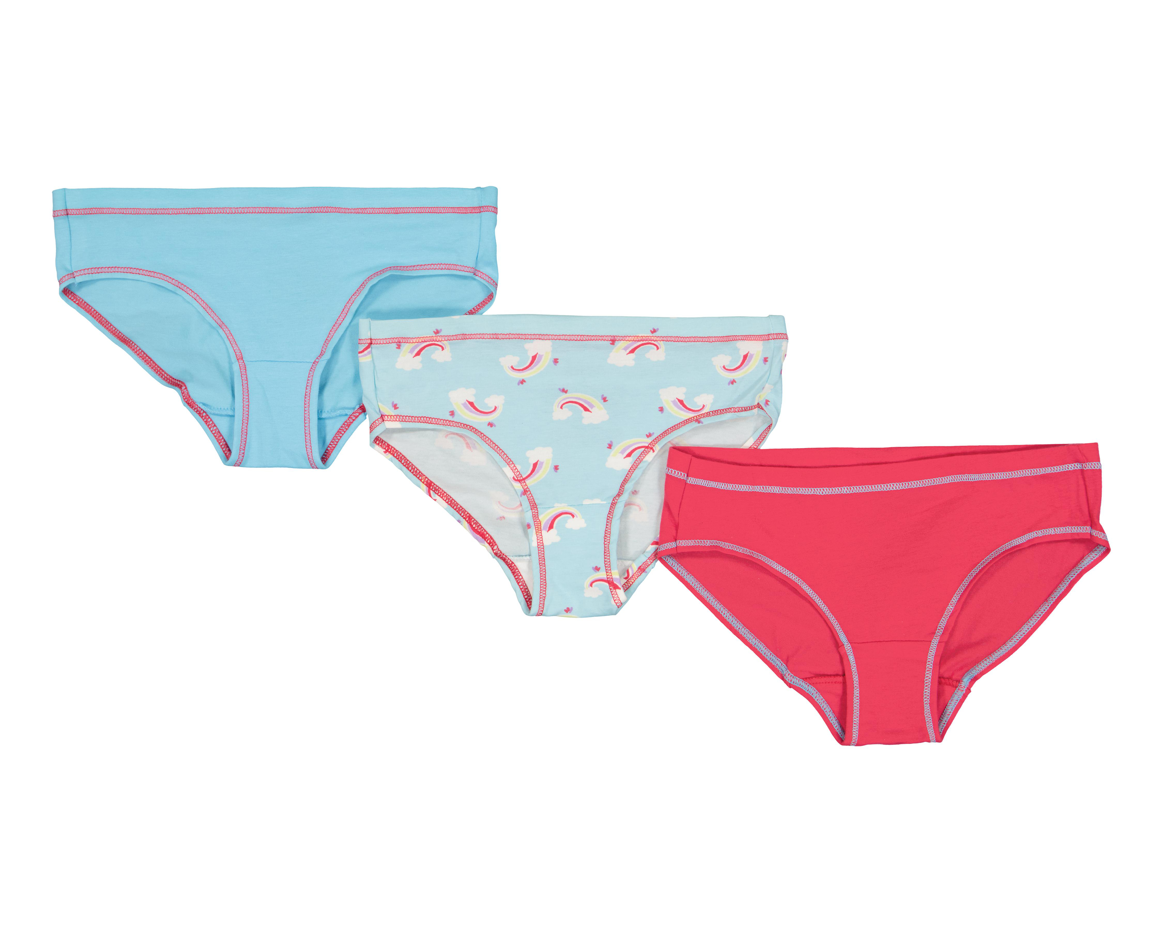 Foto 1 | Pantaleta Hanes para Niña 3 Piezas