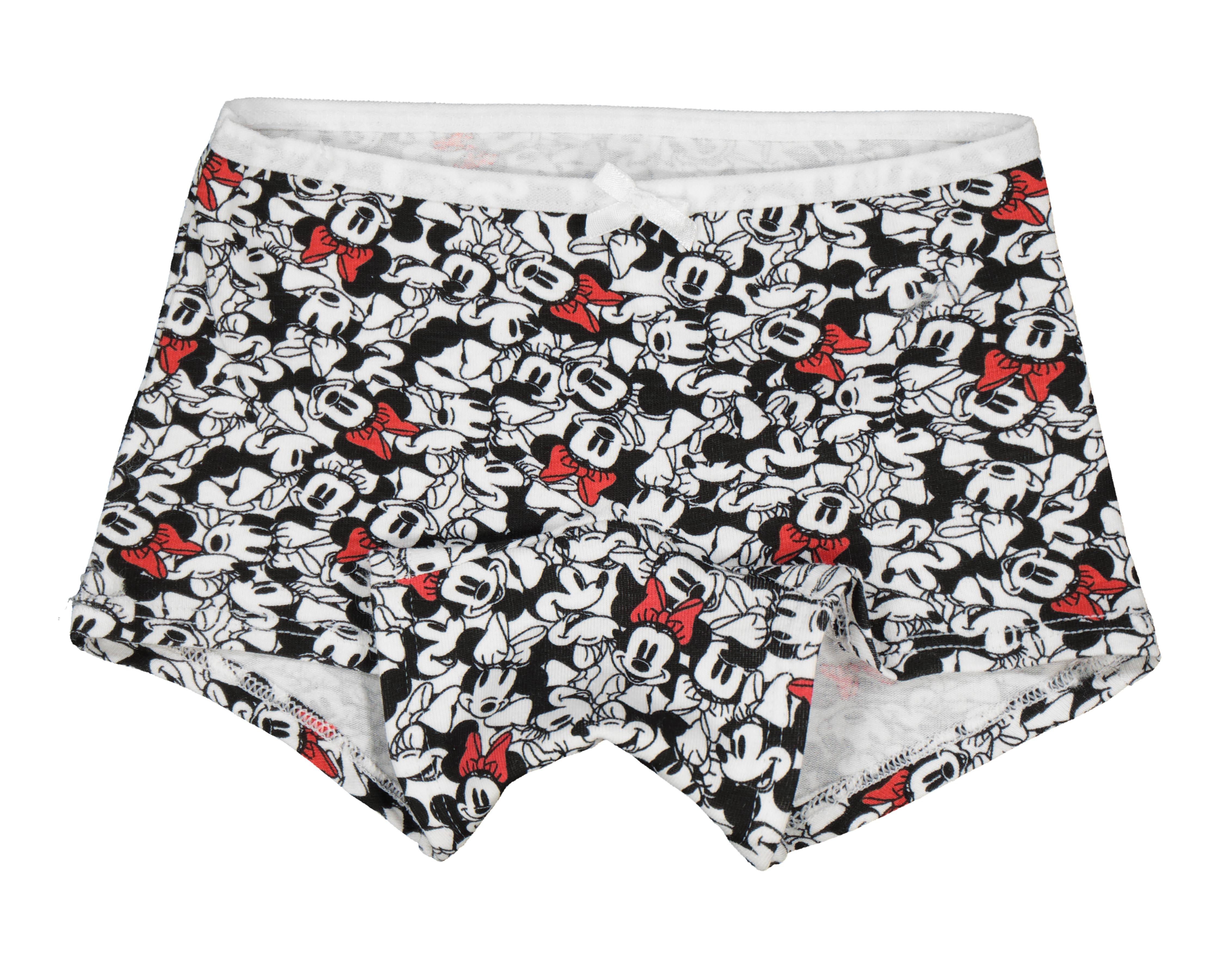 Foto 4 pulgar | Bóxer Disney Minnie Mouse para Niña 3 Piezas