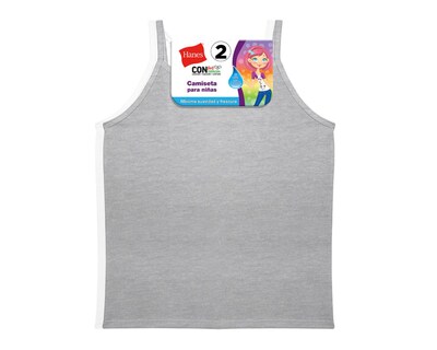 Foto 1 | Camiseta Interior Hanes para Niña 2 Piezas